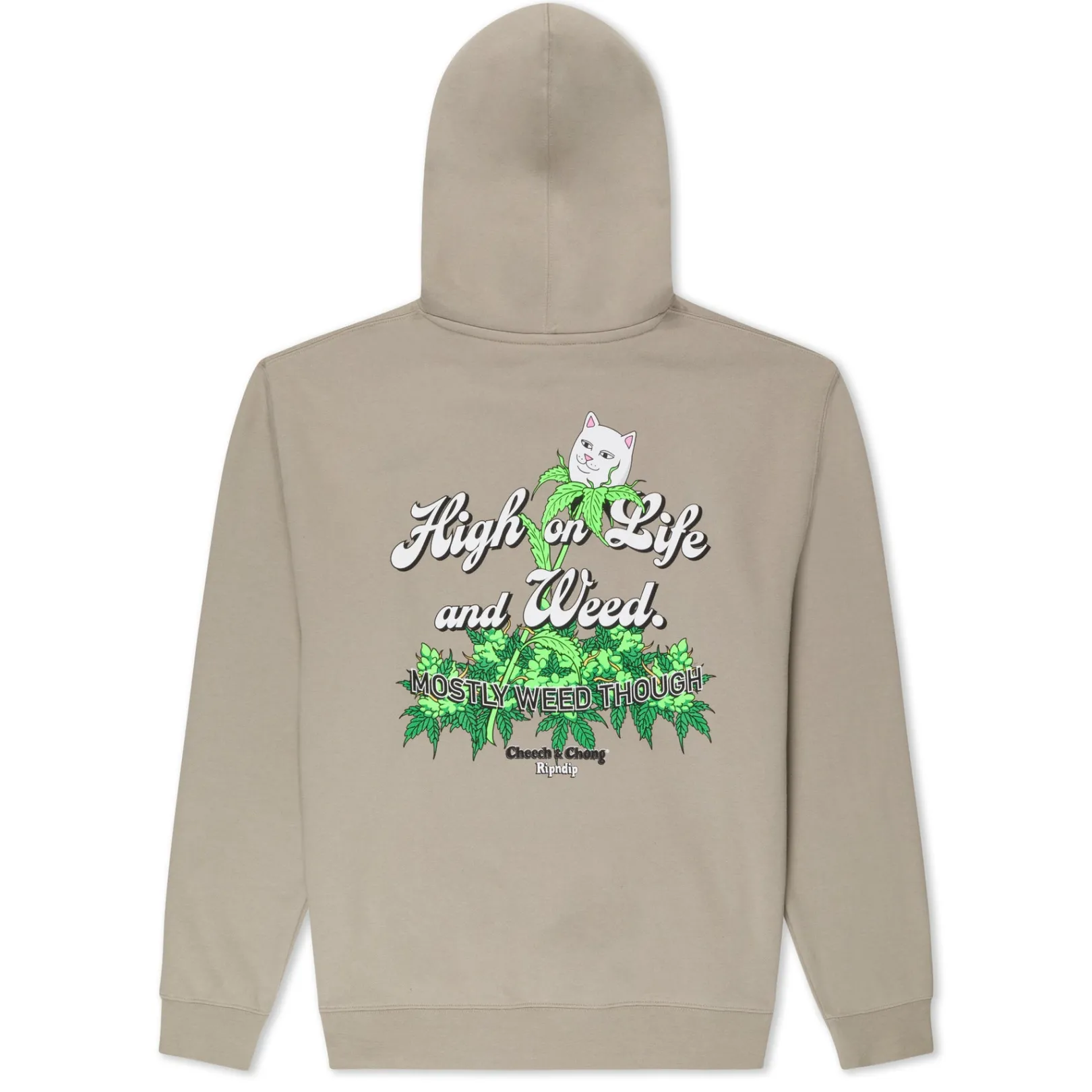 High On Life 420 Hoodie (Cement)<Ripndip Hot