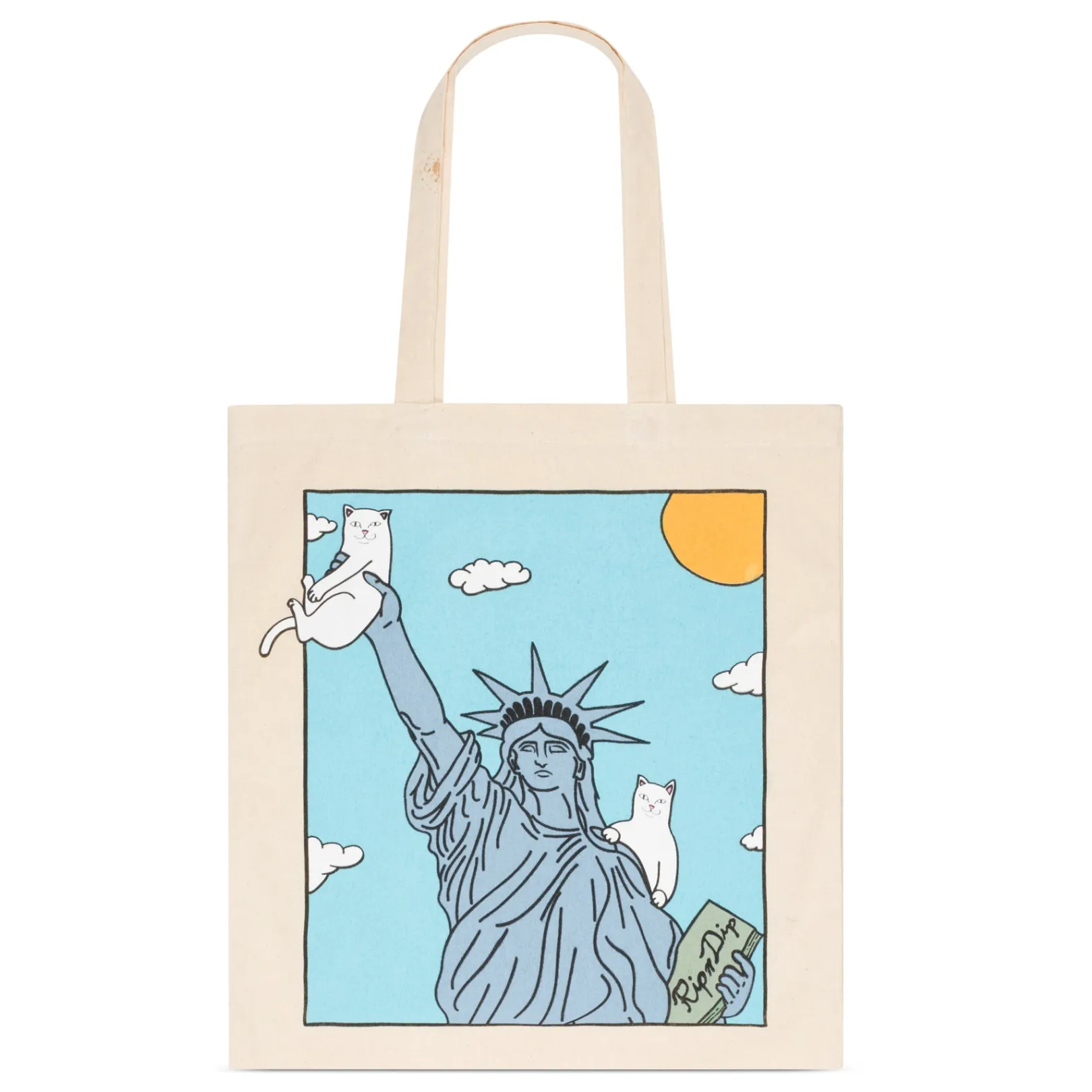 I Heart NYC Tote Bag (Natural)<Ripndip Best