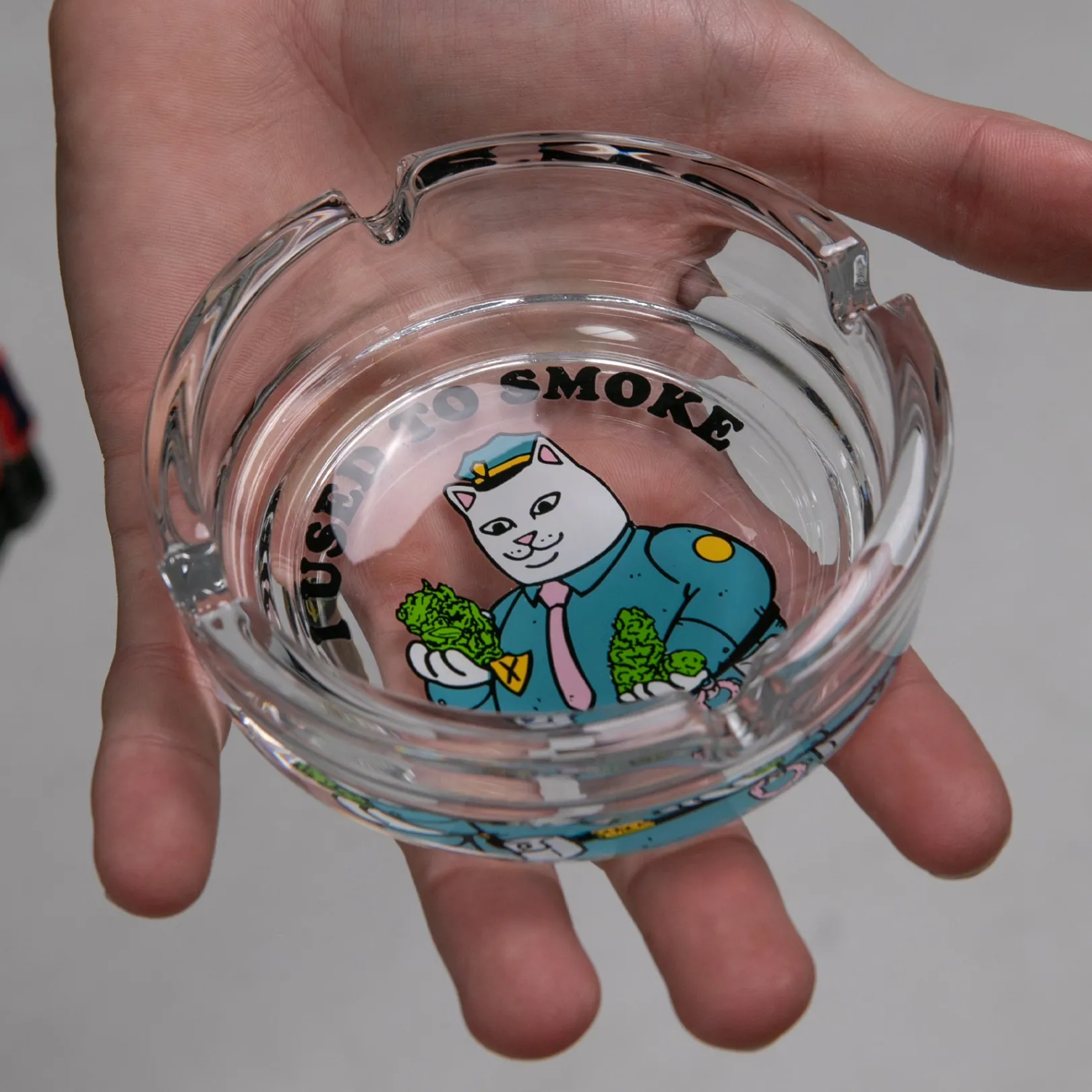 I Used To Smoke Ashtray (Clear)<Ripndip Discount