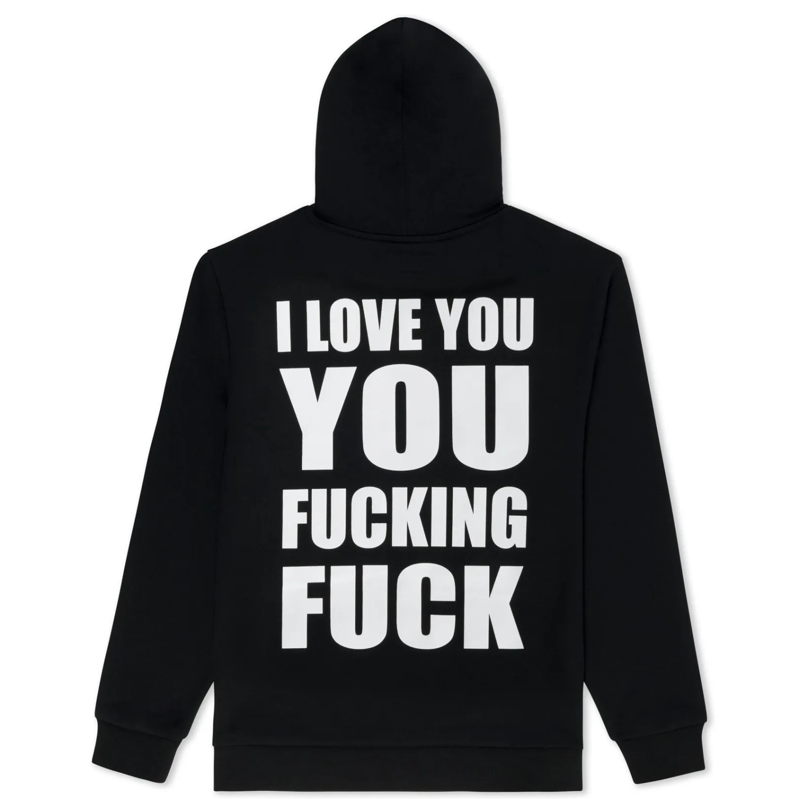 ILY Fuckin Fuck Hoodie (Black)<Ripndip Clearance