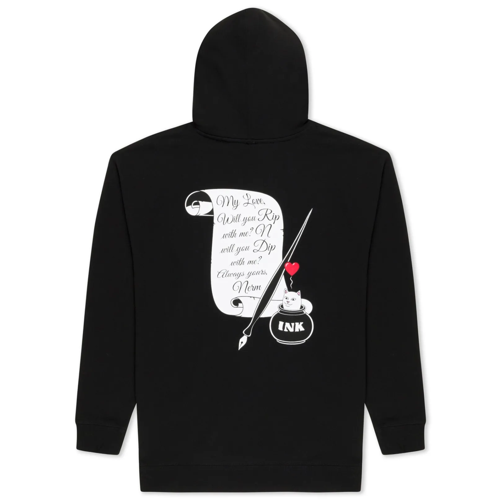 ILY Hoodie (Black)<Ripndip Best