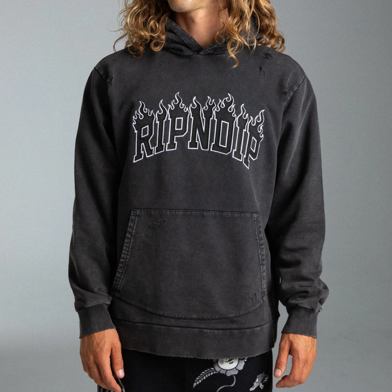 Inferno Hoodie (Black)<Ripndip Best Sale