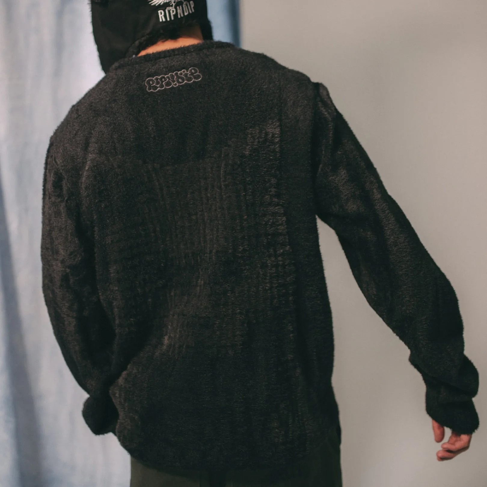 Internal Mohair Sweater (Black)<Ripndip Fashion