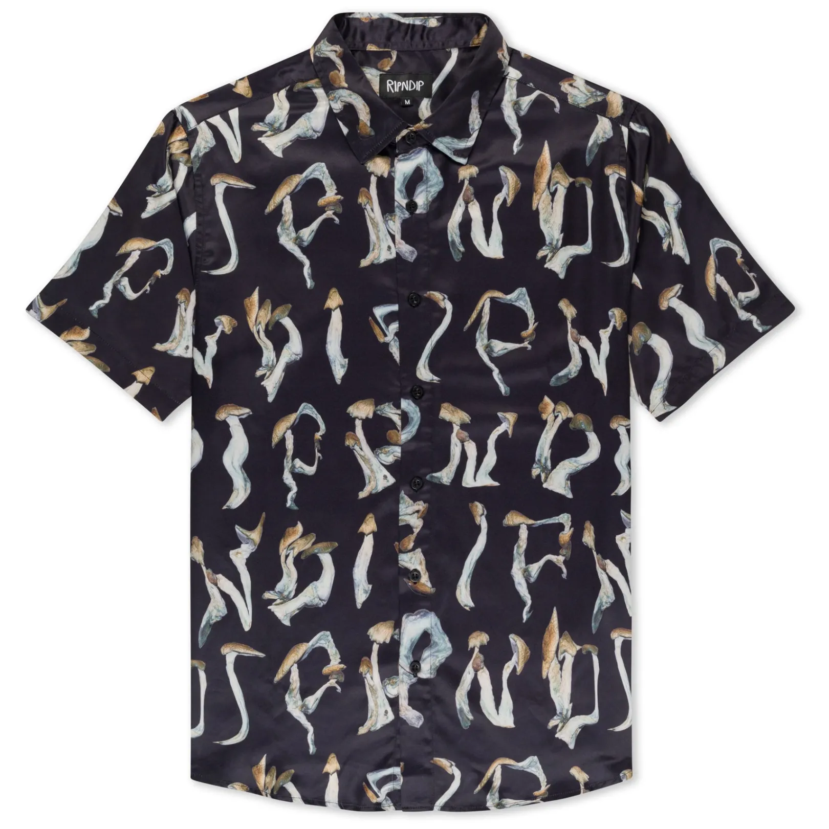 Is This Real Life Button Up (Black)<Ripndip Online