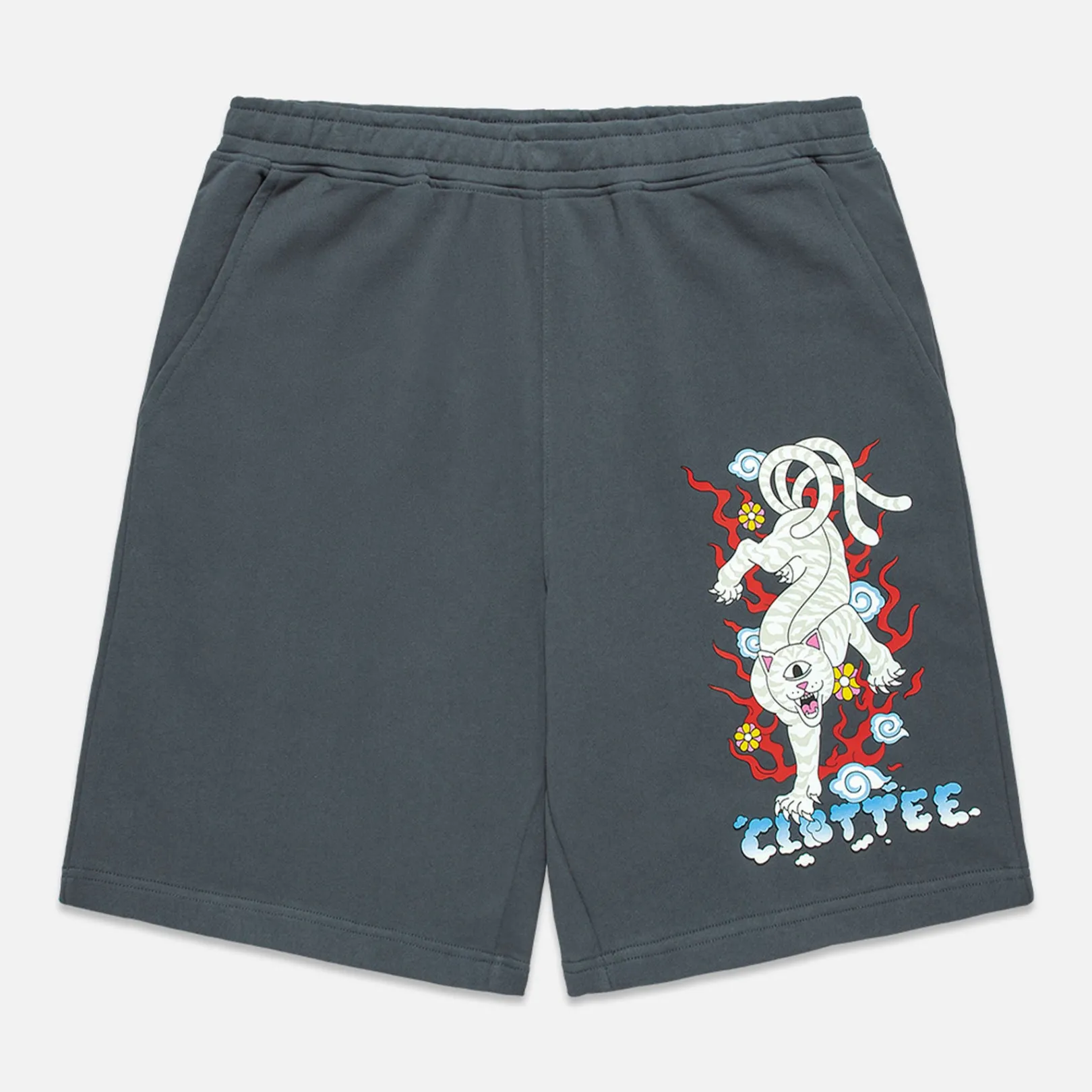 Isobu Nerm Sweatshorts (Grey)<Ripndip Flash Sale