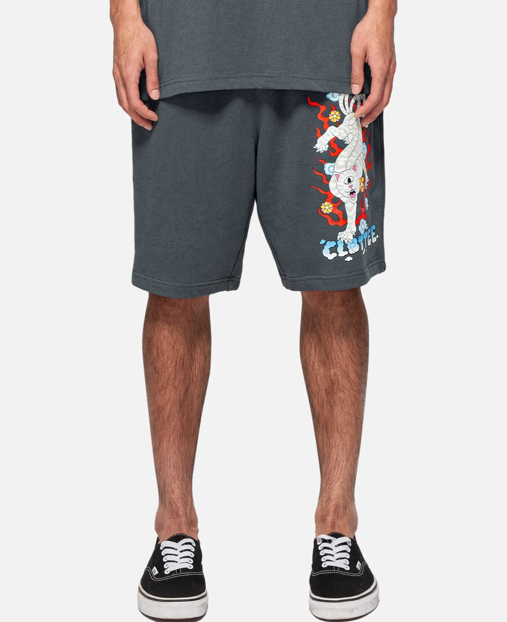 Isobu Nerm Sweatshorts (Grey)<Ripndip Flash Sale