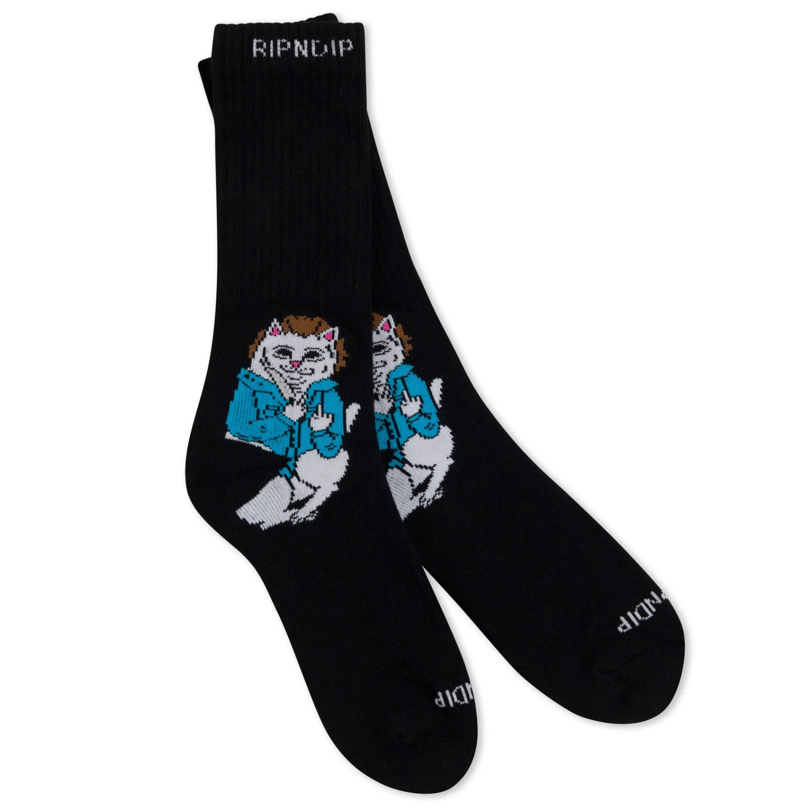 Killer Nerm Socks (Black)<Ripndip Store