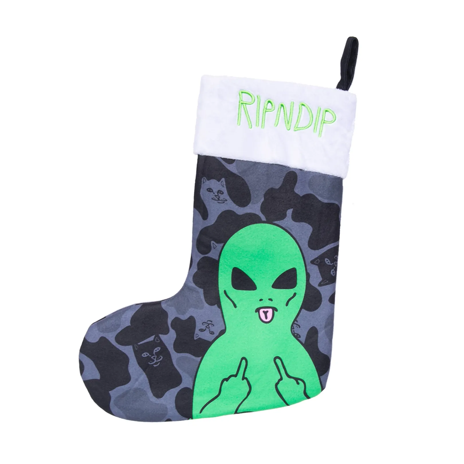 Lord Alien Christmas Stocking  (Black)<Ripndip Discount