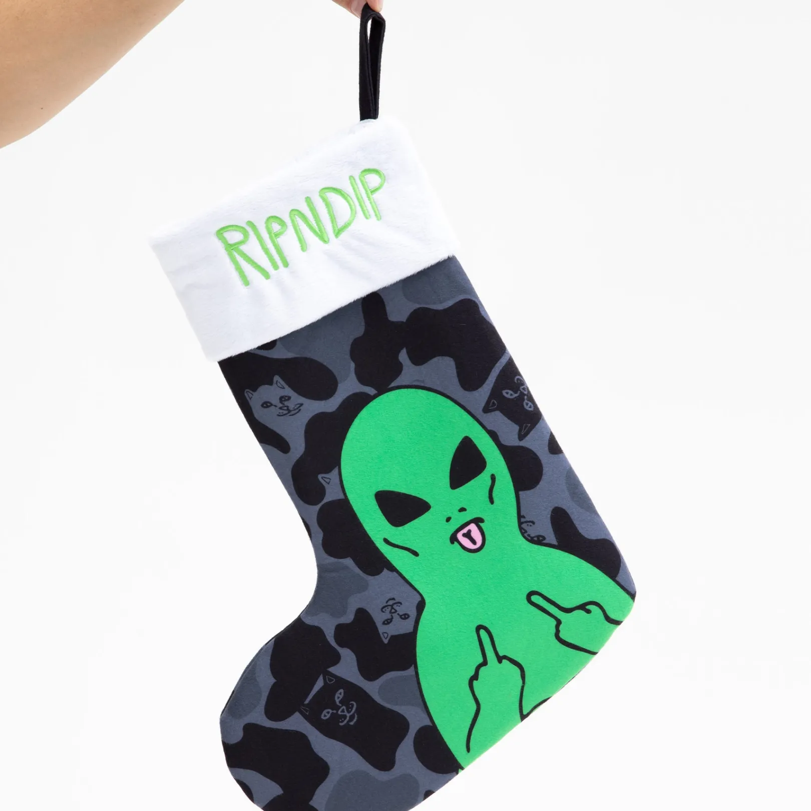 Lord Alien Christmas Stocking  (Black)<Ripndip Discount