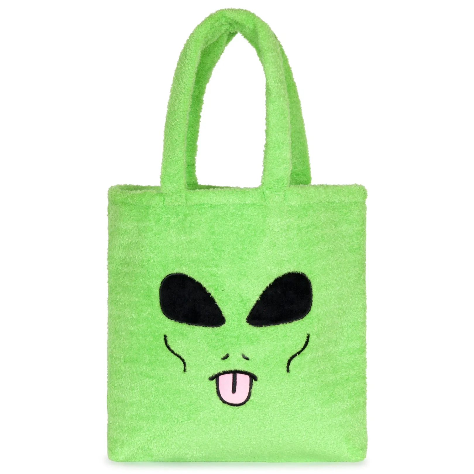 Lord Alien Fluffy Tote  (Green)<Ripndip New