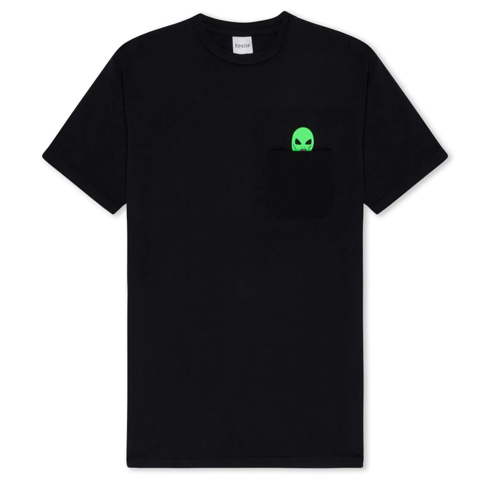 Lord Alien Pocket Tee (Black)<Ripndip Cheap