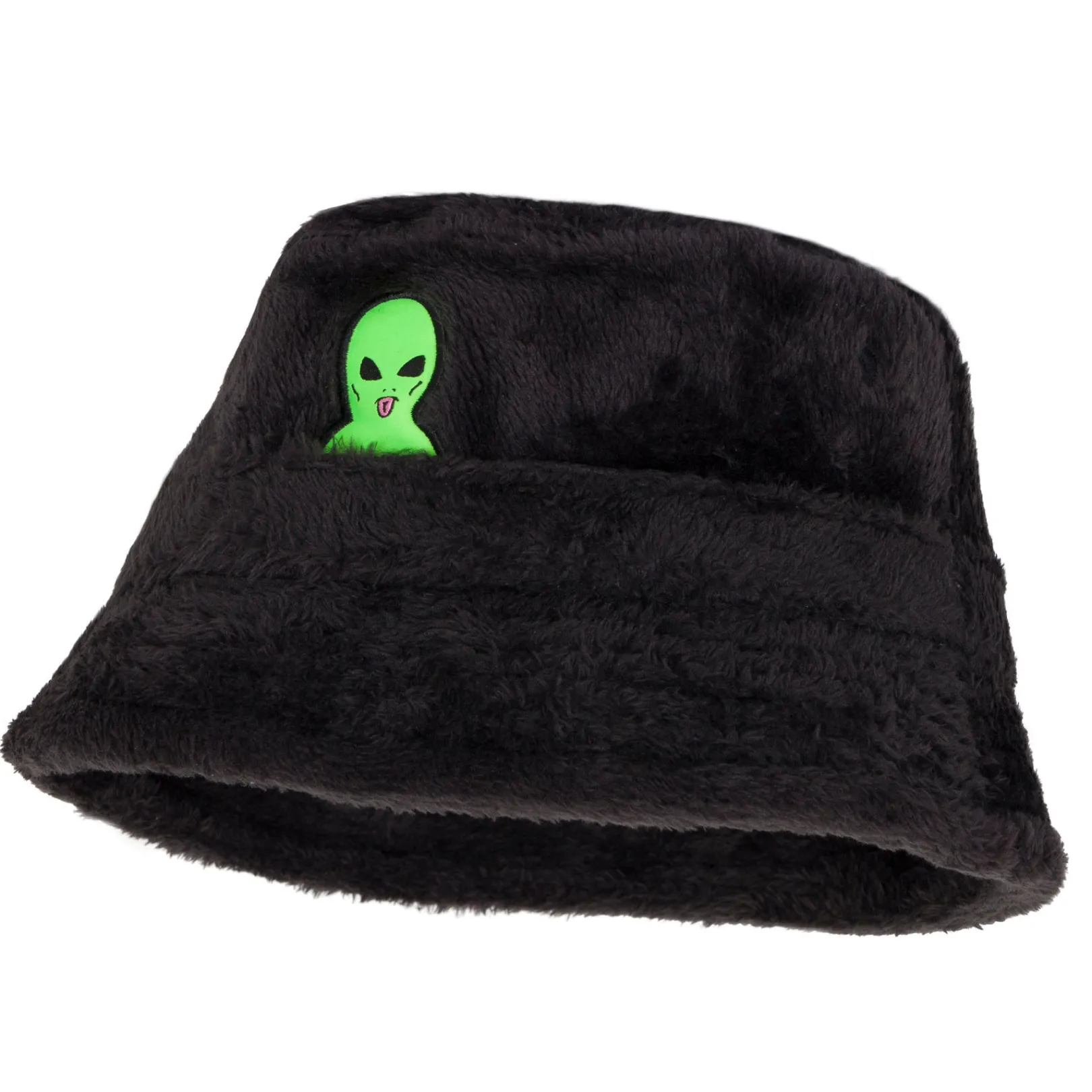 Lord Alien Sherpa Bucket Hat (Black)<Ripndip New