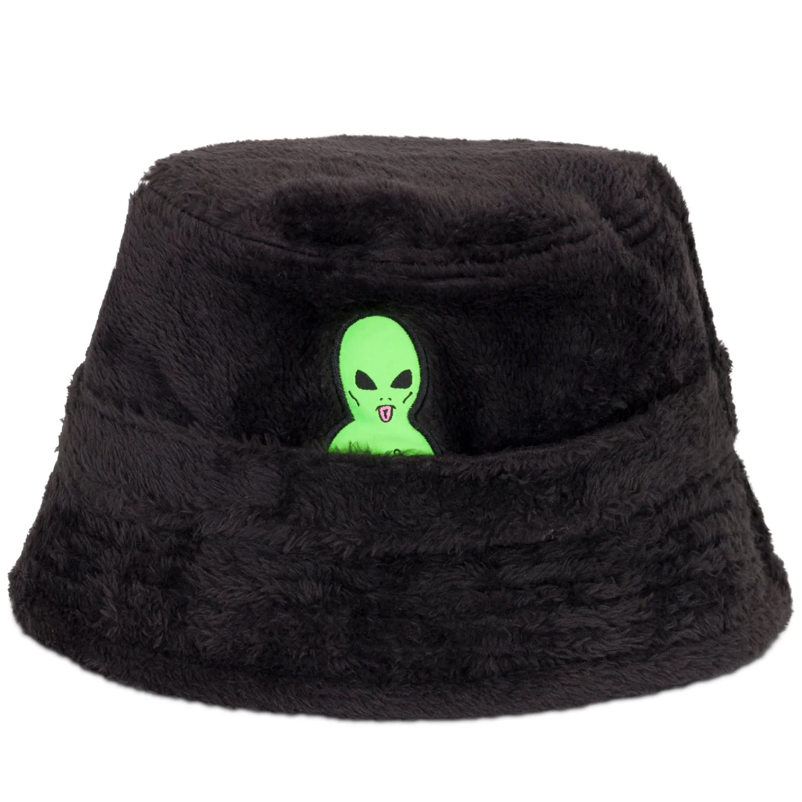 Lord Alien Sherpa Bucket Hat (Black)<Ripndip New