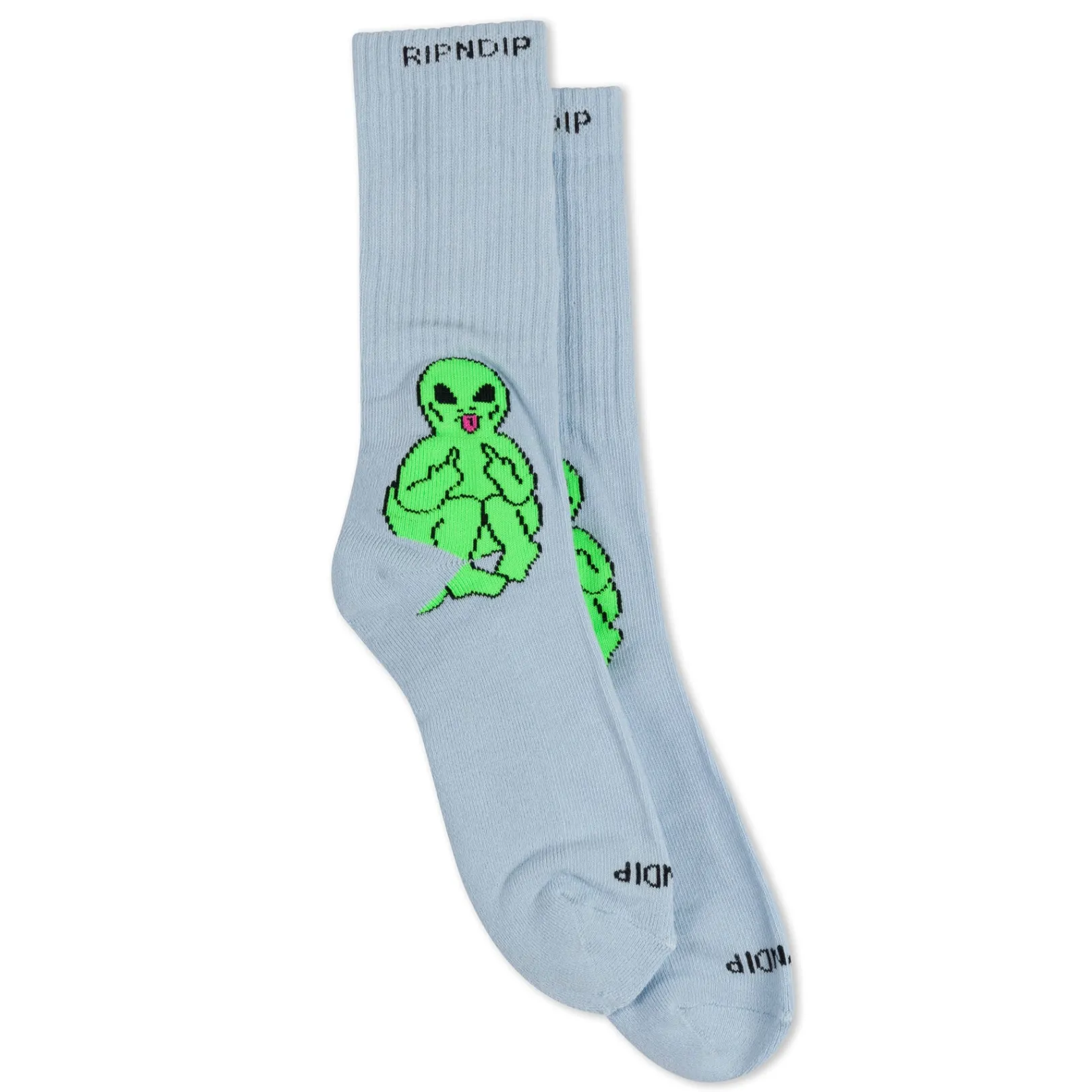 Lord Alien Socks (Light Slate)<Ripndip Store