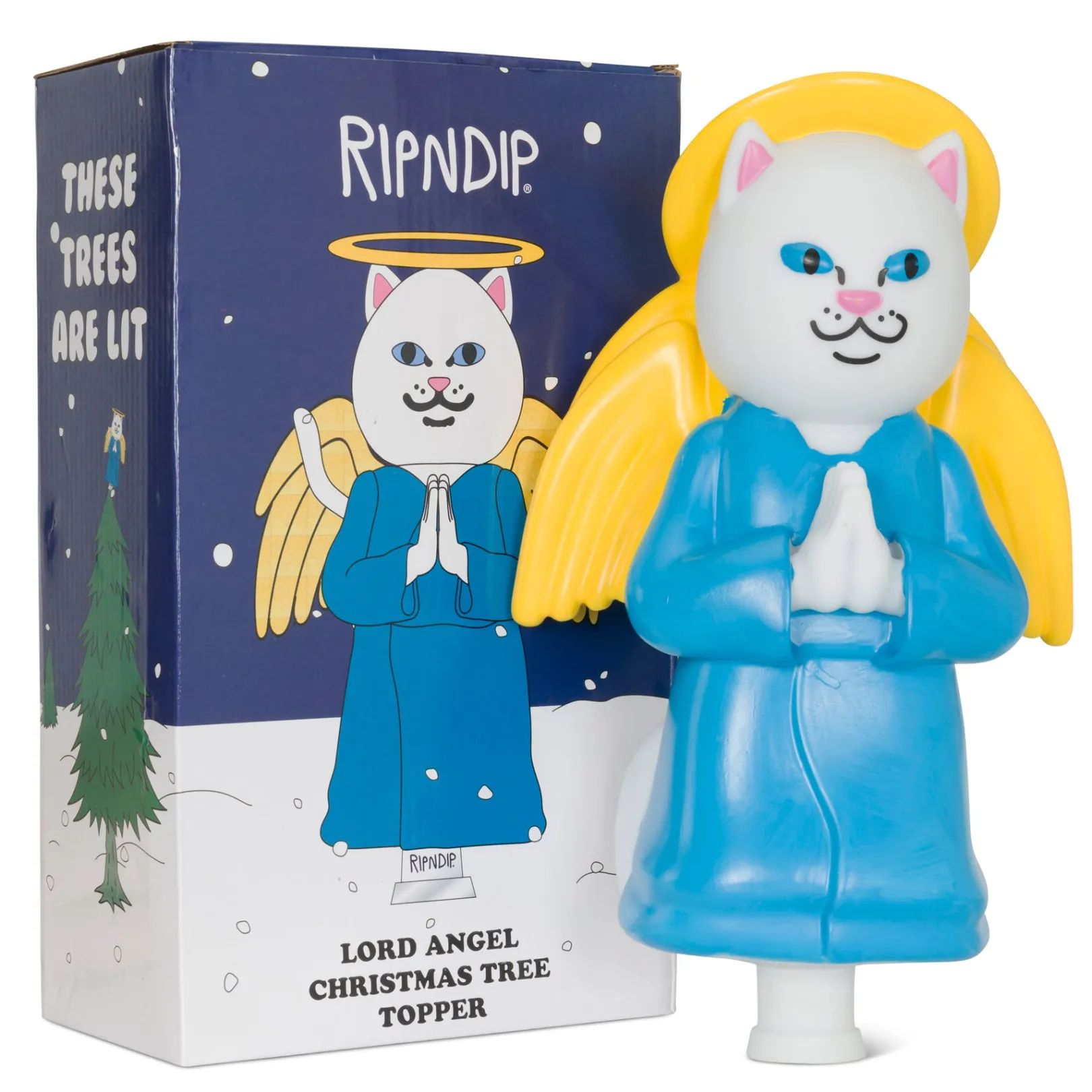 Lord Angel Christmas Tree Topper (White)<Ripndip Online