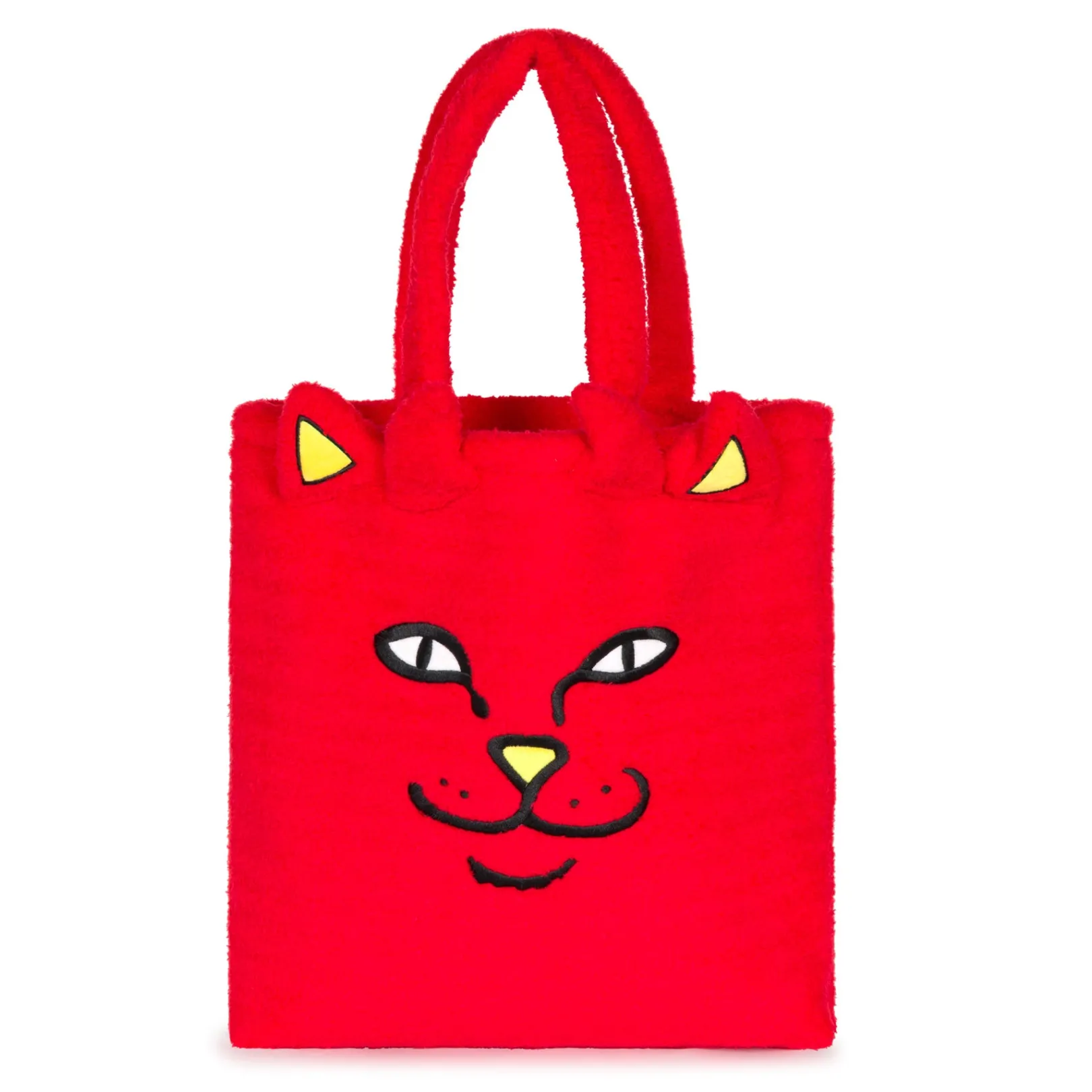 Lord Devil Fluffy Tote  (Red)<Ripndip Sale