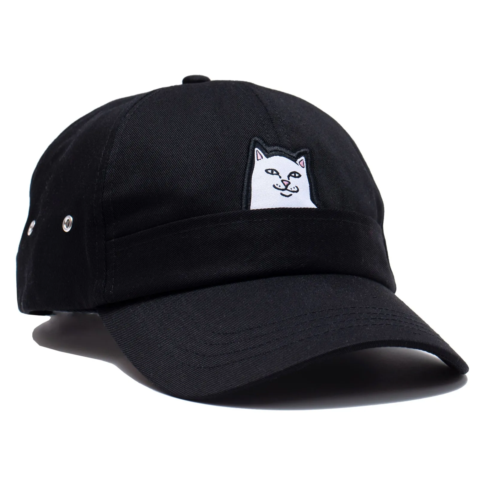 Lord Nermal 6 Panel Pocket Hat (Black)<Ripndip Fashion