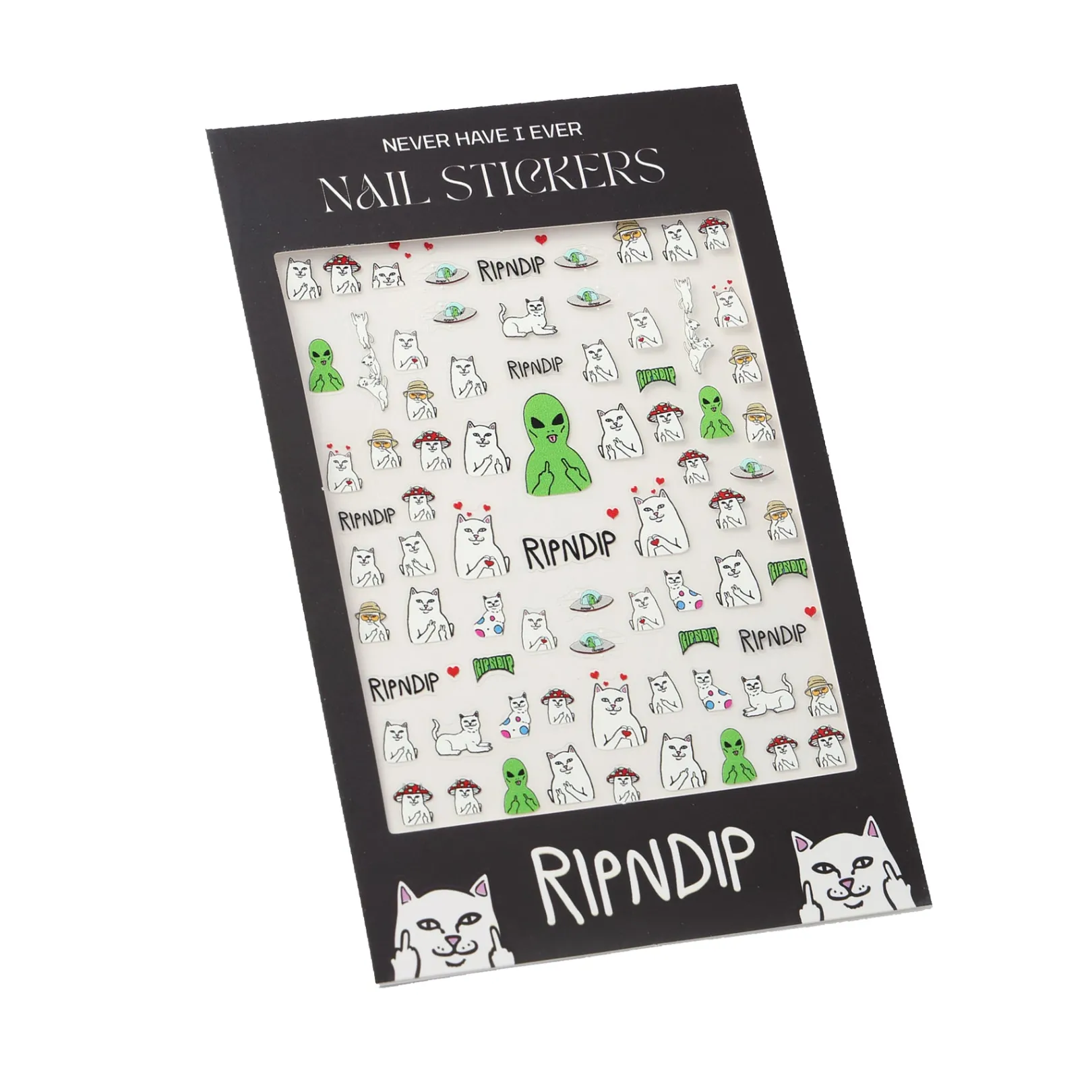 Lord Nermal And Alien Nail Stickers<Ripndip Hot