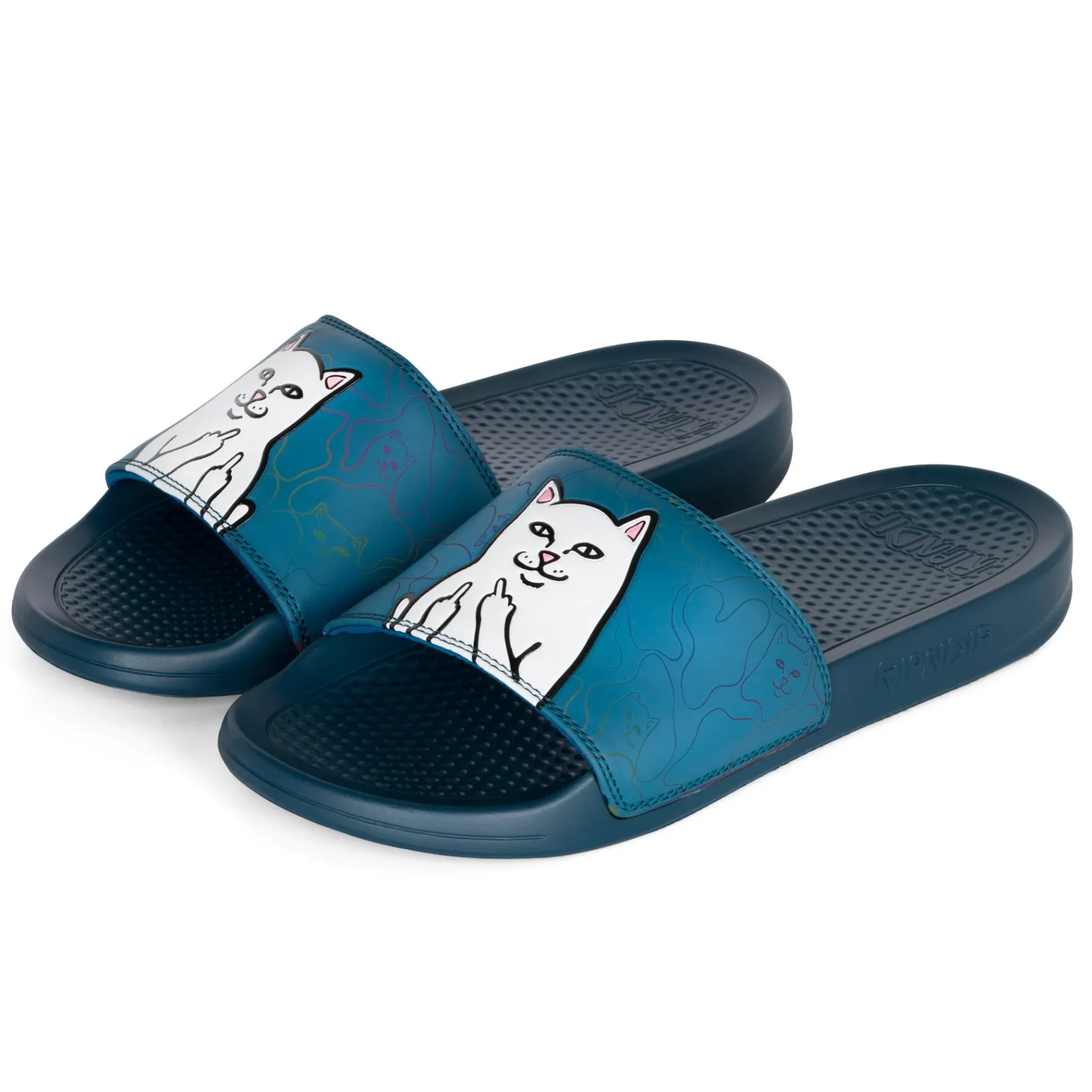 Lord Nermal Camo Slides (Navy)<Ripndip Hot