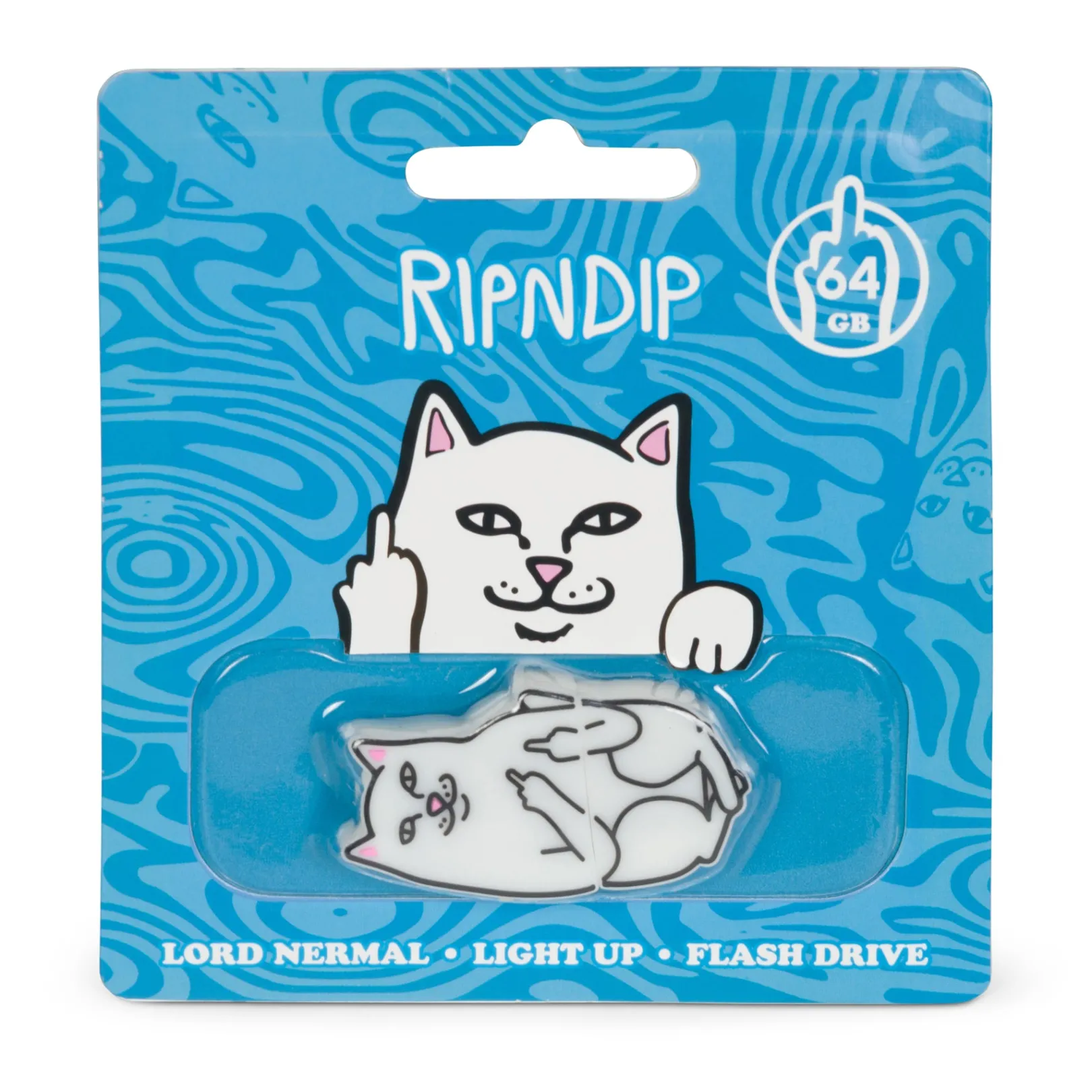 Lord Nermal Flash Drive (White)<Ripndip Online