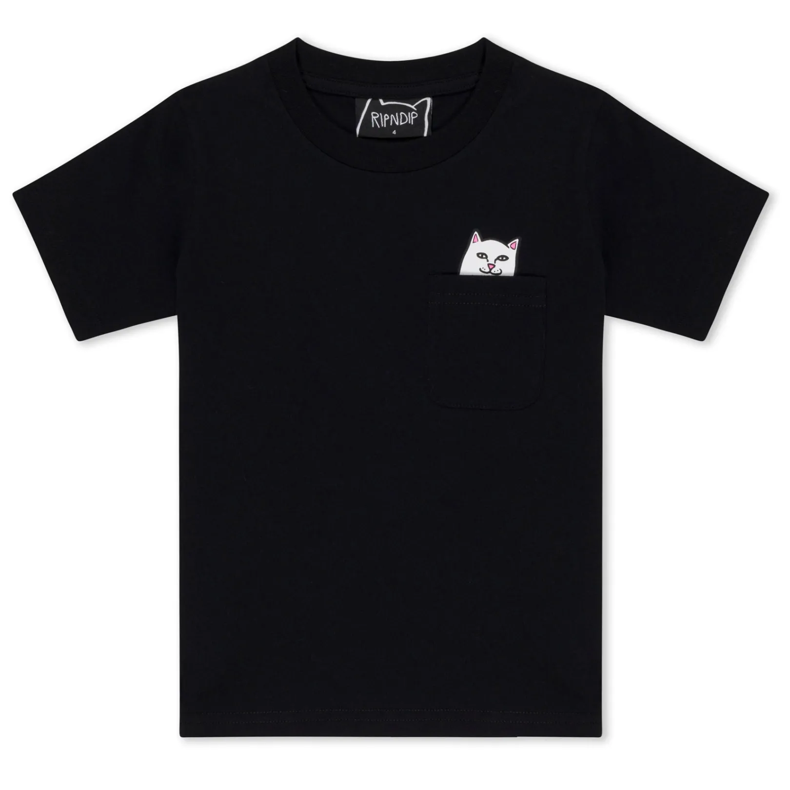 Lord Nermal Kid Pocket Tee (Black)<Ripndip Fashion