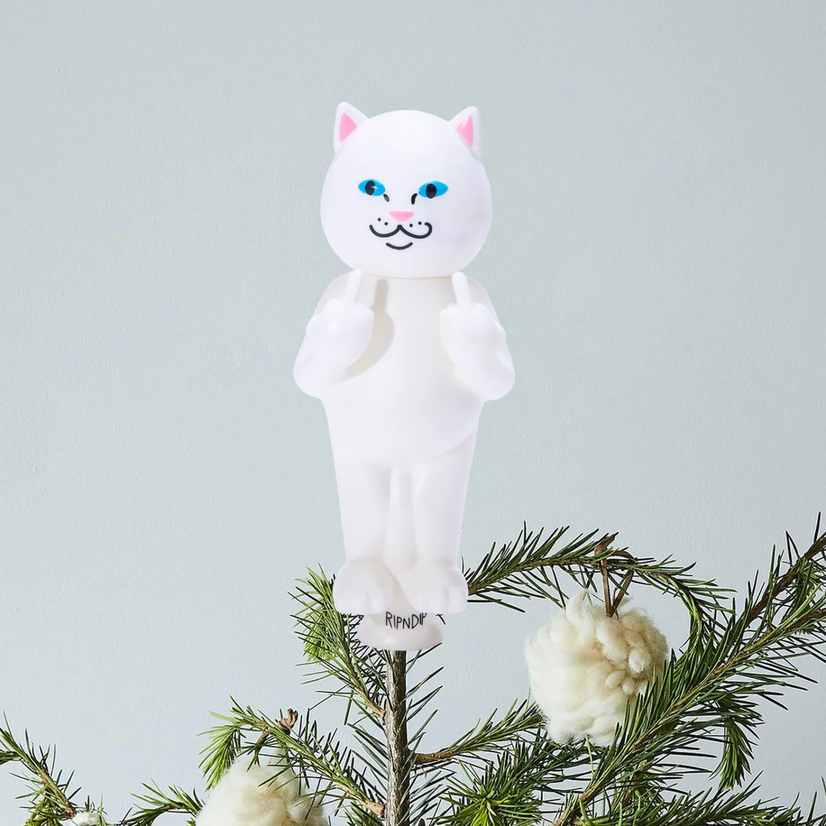 Lord Nermal Light Up Tree Topper (White)<Ripndip Clearance