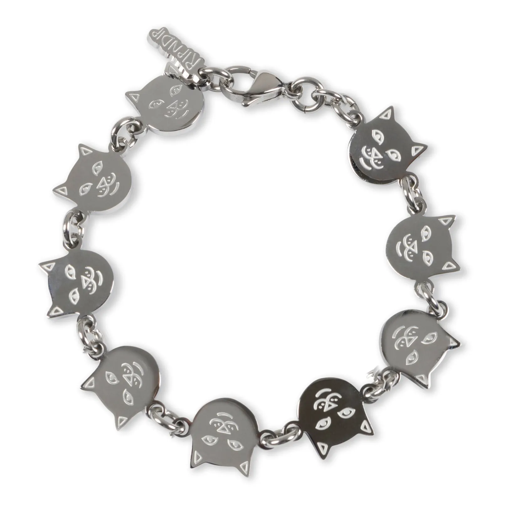 Lord Nermal Metal Link Bracelet (Silver)<Ripndip Discount