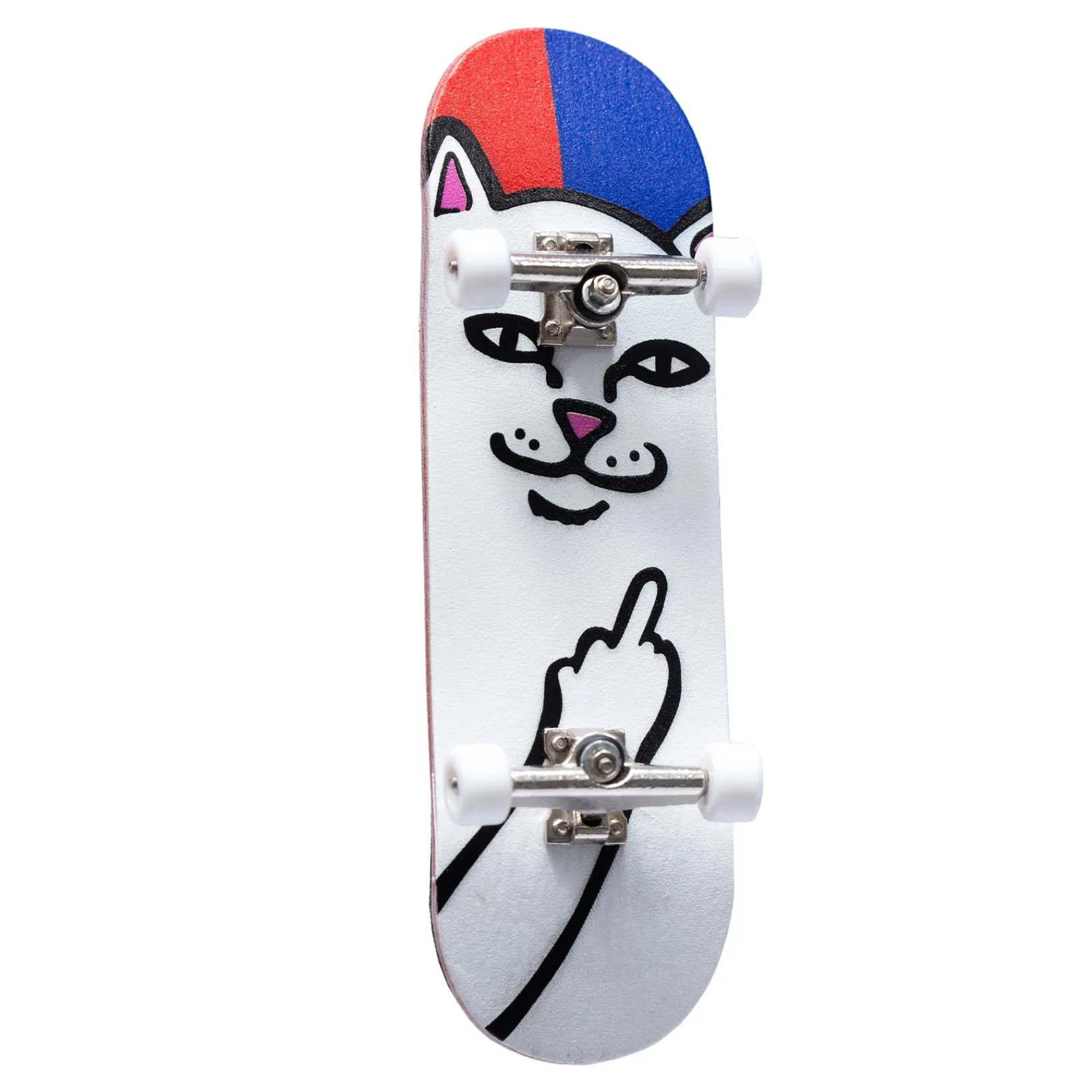 Lord Nermal Mini Skateboard (Red/Blue)<Ripndip Shop