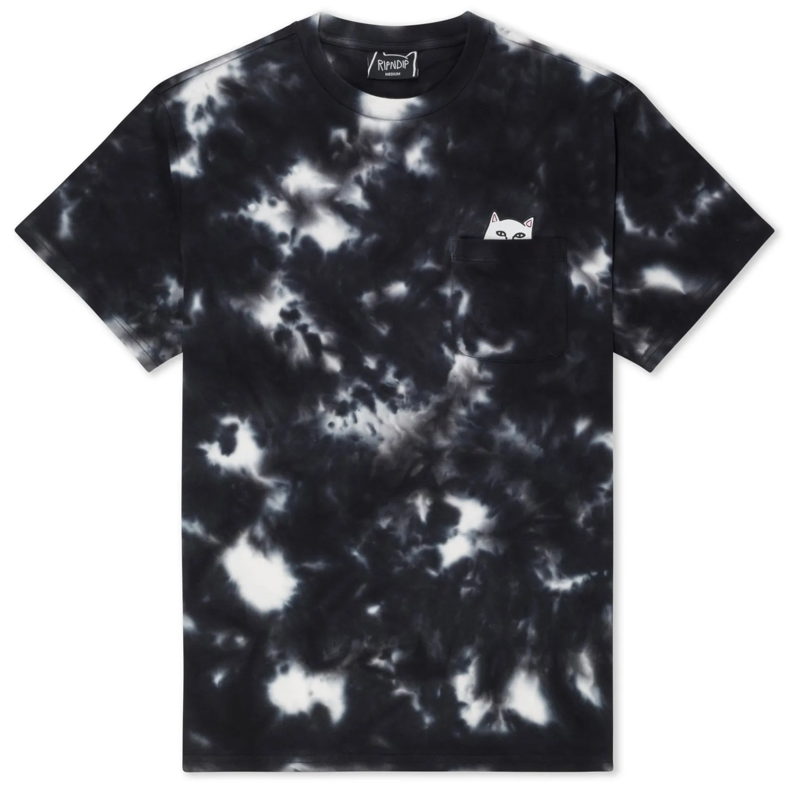 Lord Nermal Pocket Tee (Black Lightning Wash)<Ripndip Hot