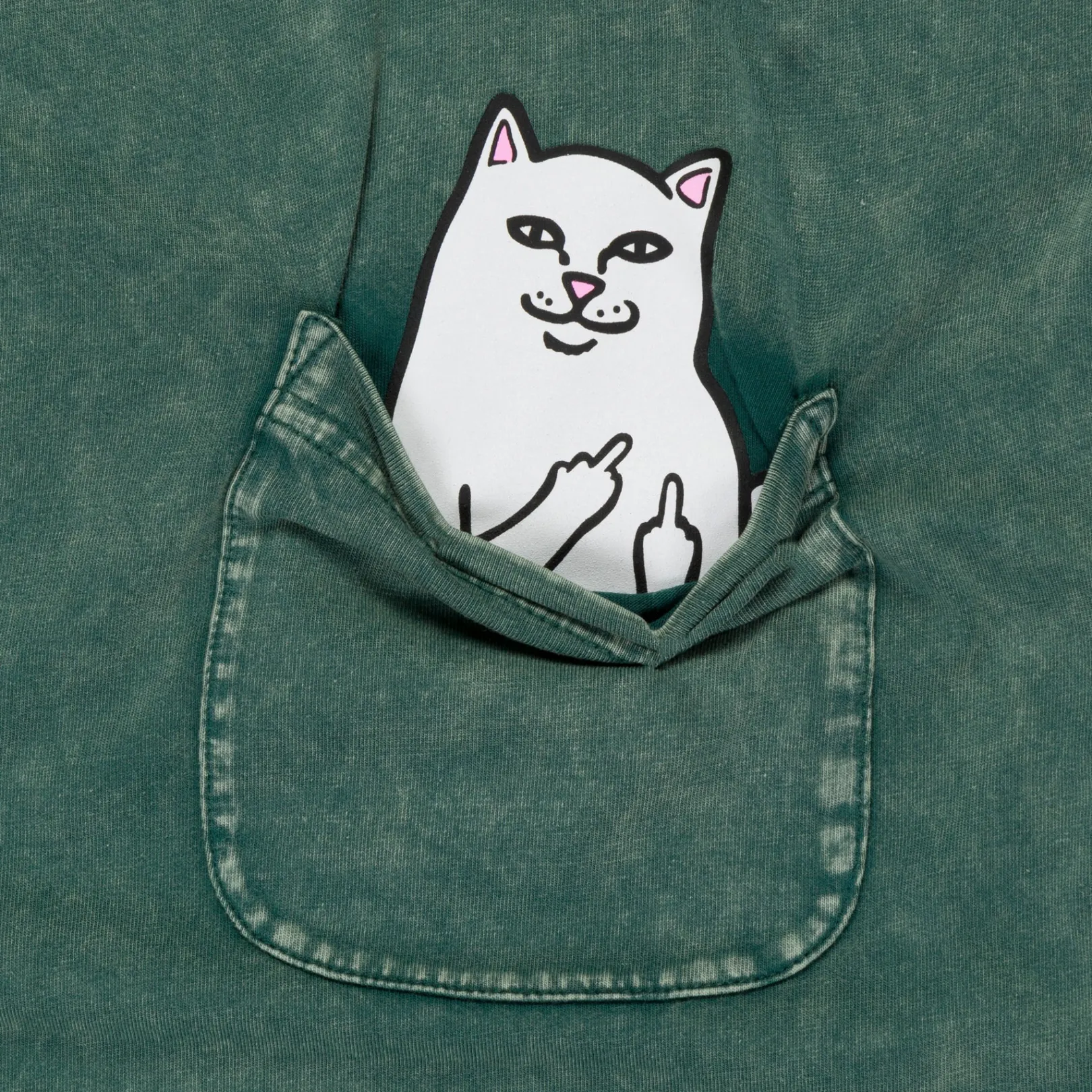 Lord Nermal Pocket Tee (Hunter Mineral Wash)<Ripndip Sale