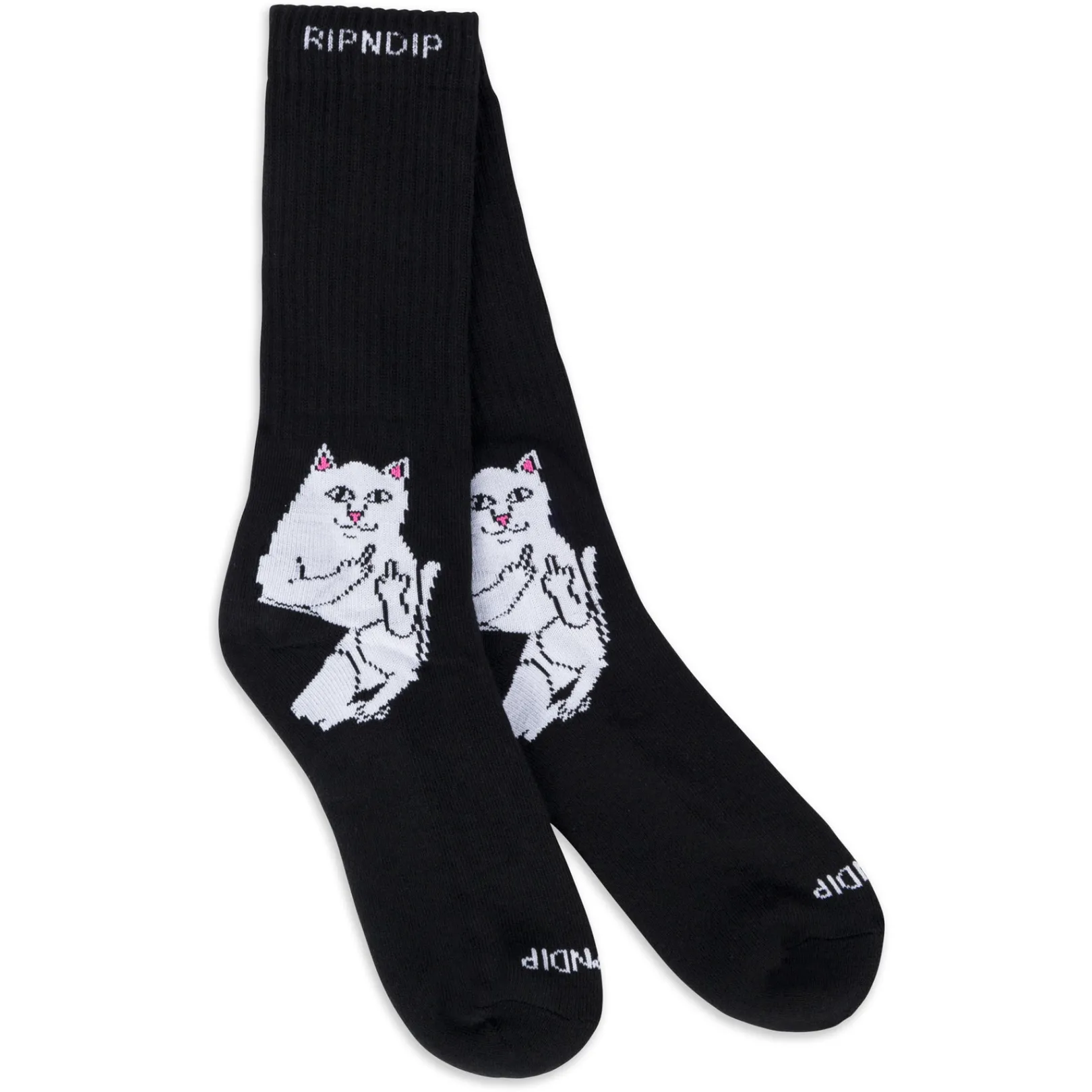 Lord Nermal Socks (Black)<Ripndip Flash Sale