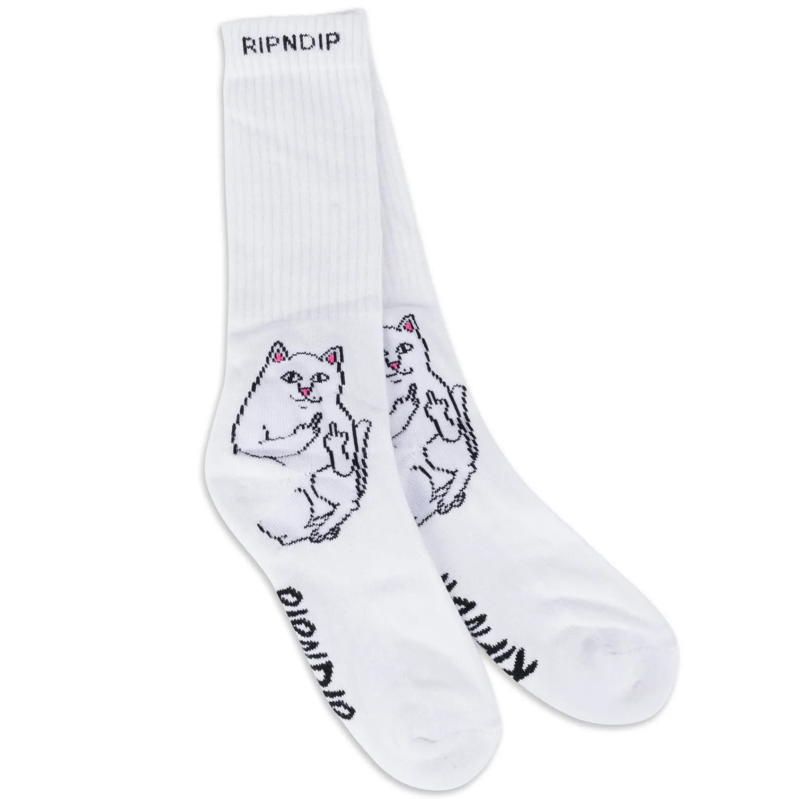 Lord Nermal Socks (White)<Ripndip New