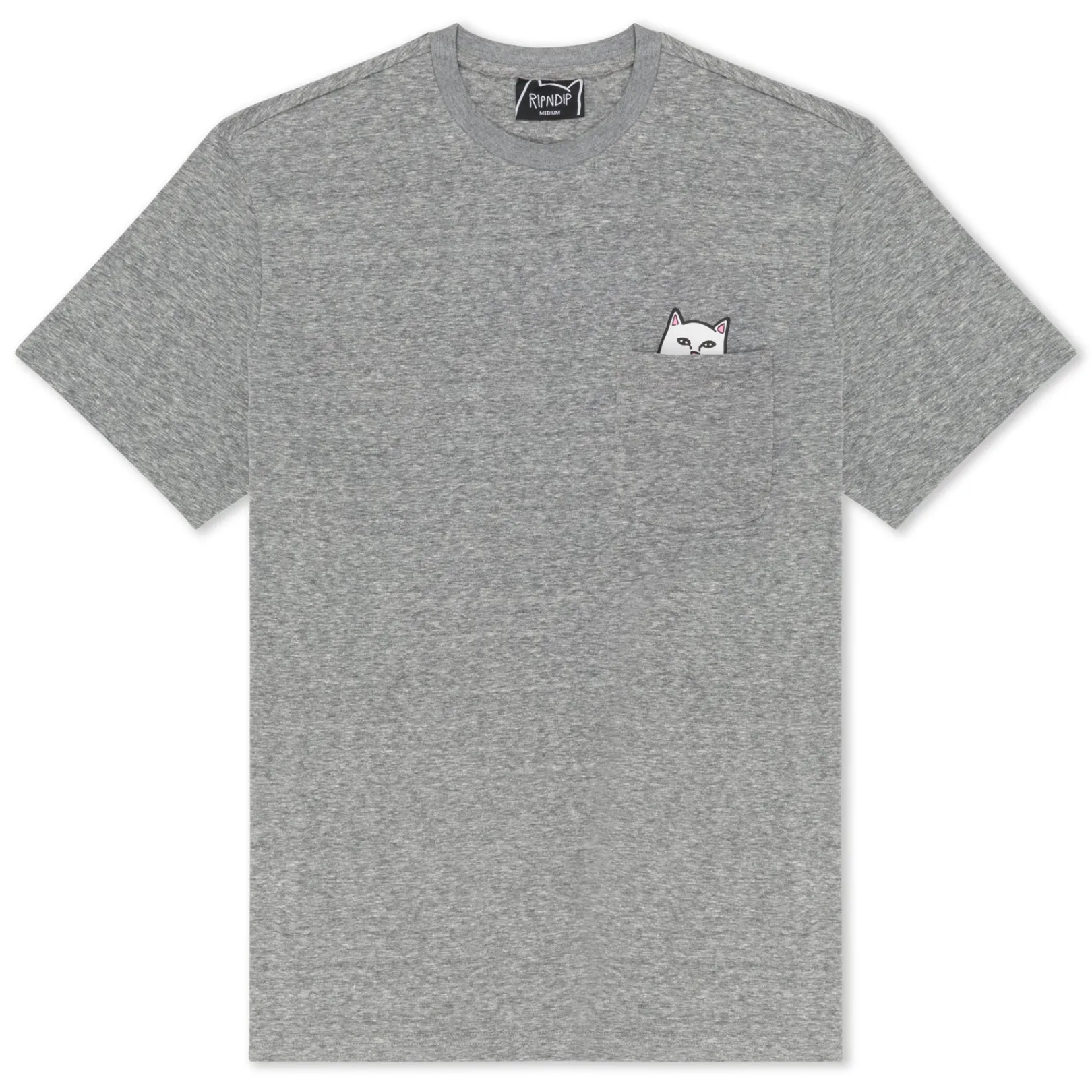 Lord Nermal S/S Pocket Tee (Heather Grey)<Ripndip Sale