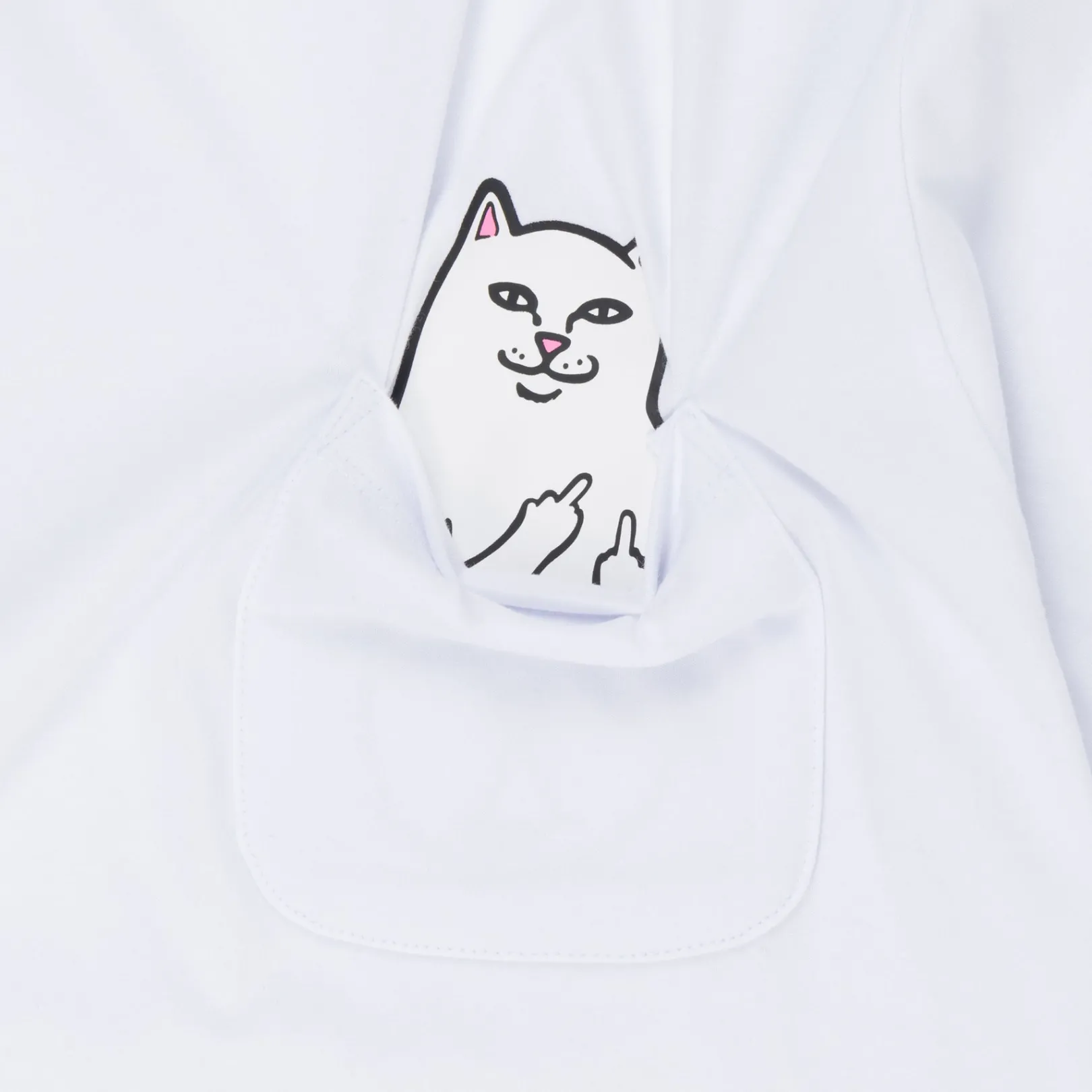 Lord Nermal S/S Pocket Tee (White)<Ripndip Sale