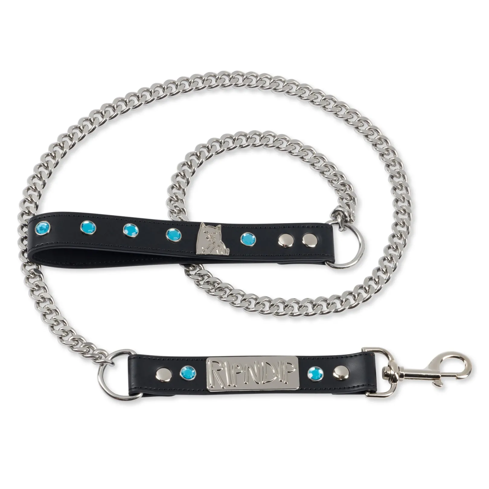 Lord Nermal Studded Pet Leash (Black)<Ripndip Flash Sale