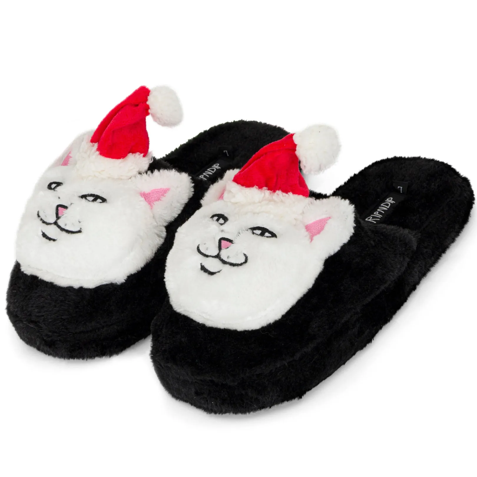 Lord Santa Fuzzy House Slippers (Multi)<Ripndip Shop