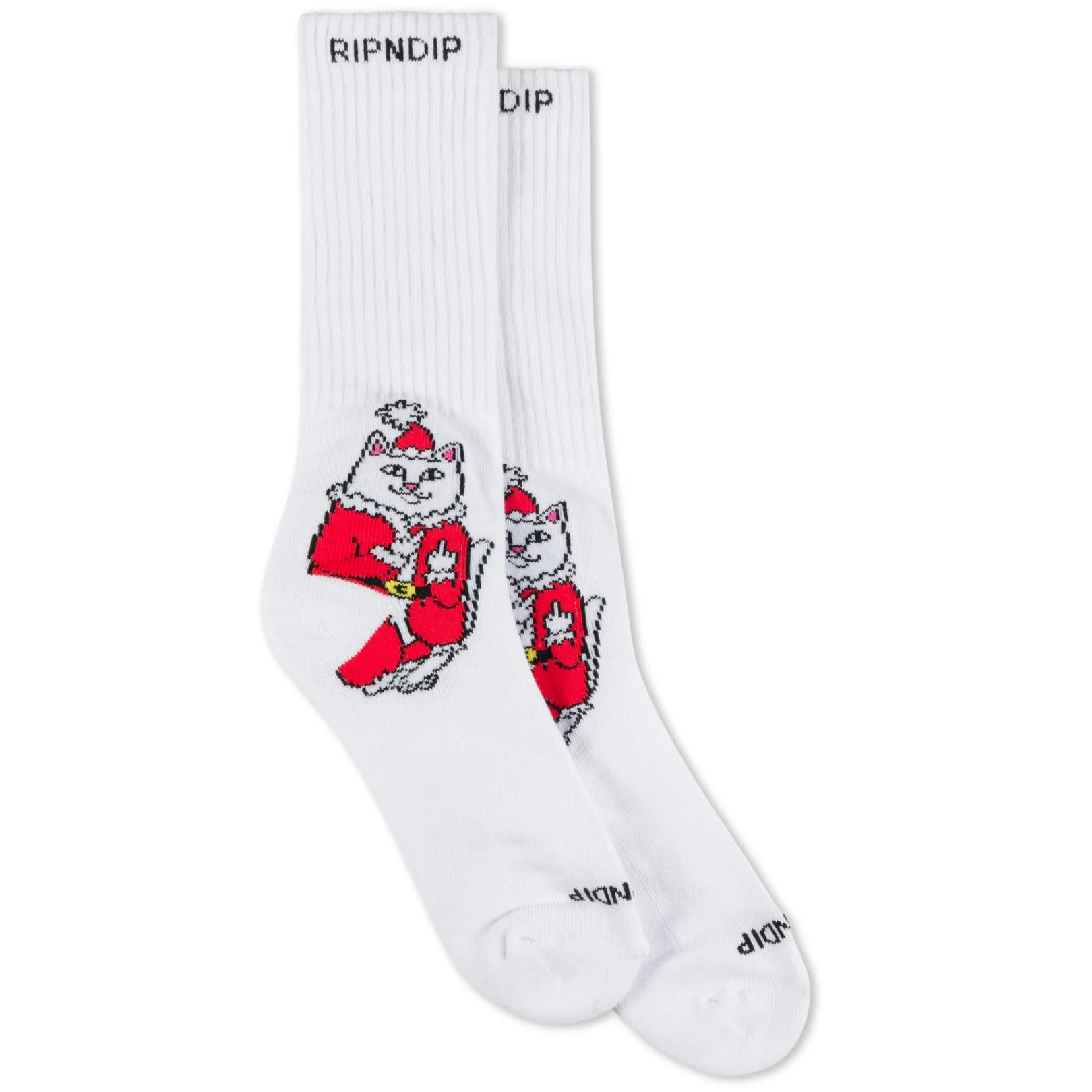 Lord Santa Socks (White)<Ripndip Best