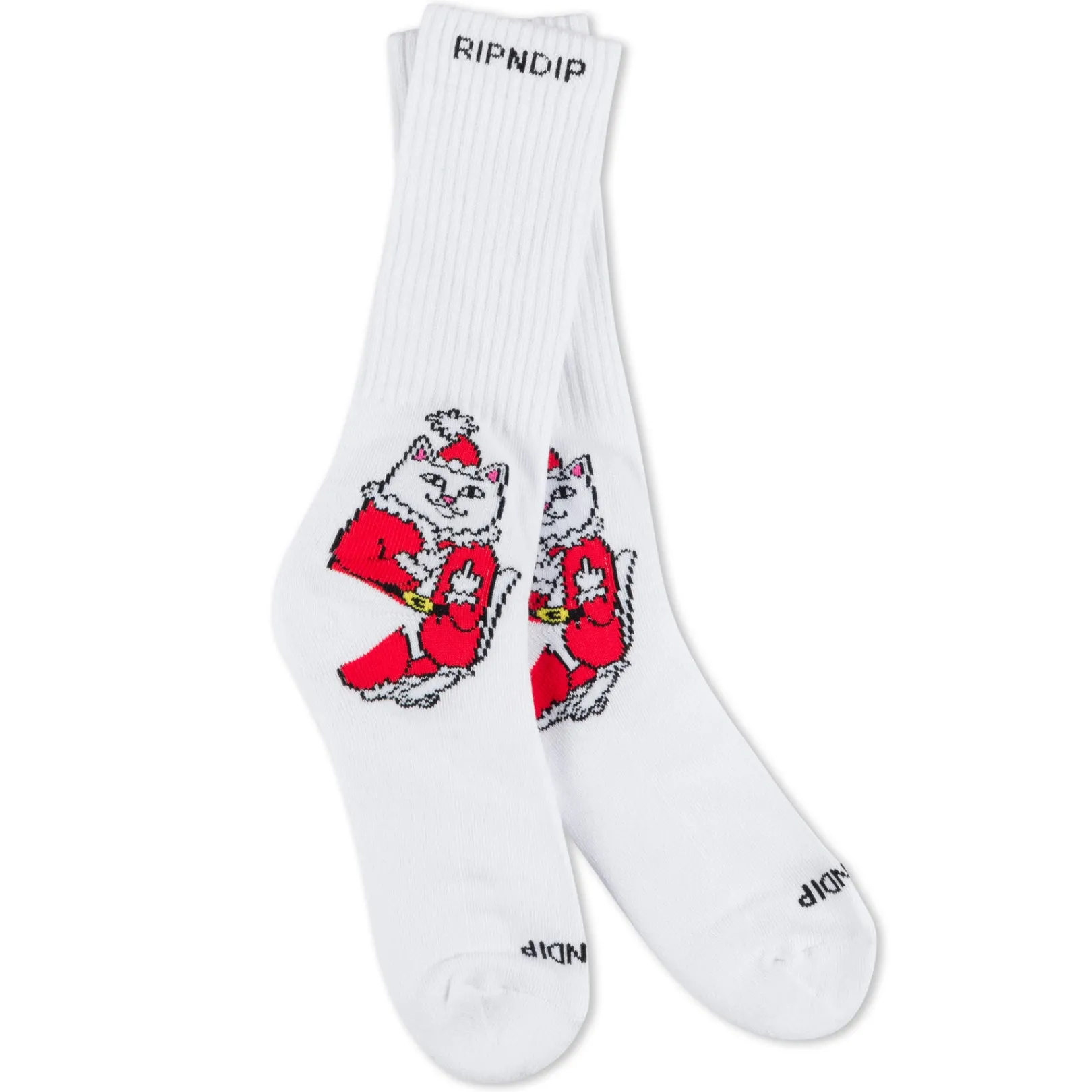 Lord Santa Socks (White)<Ripndip Best