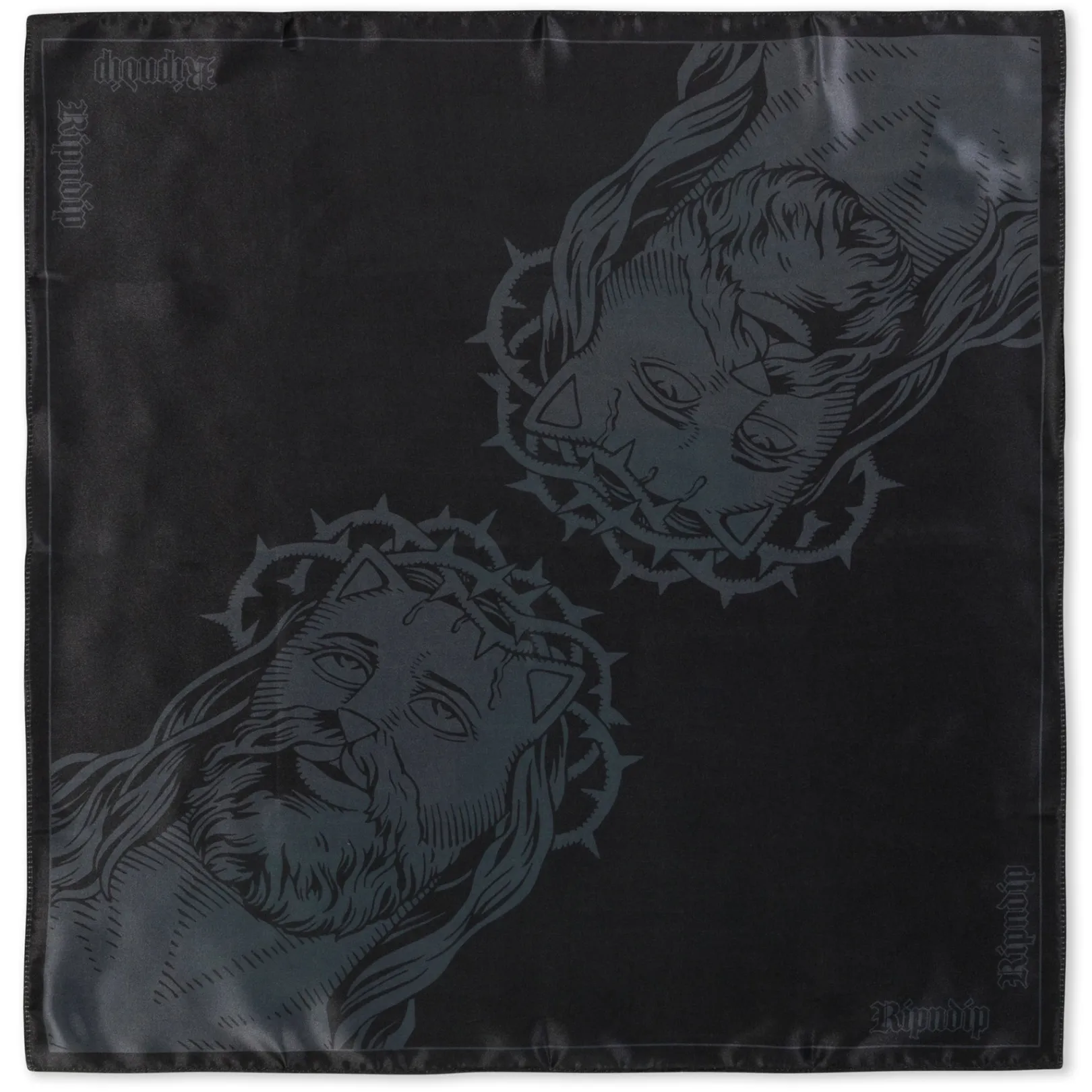 Lord Savior Snow Bandana (Black)<Ripndip Clearance