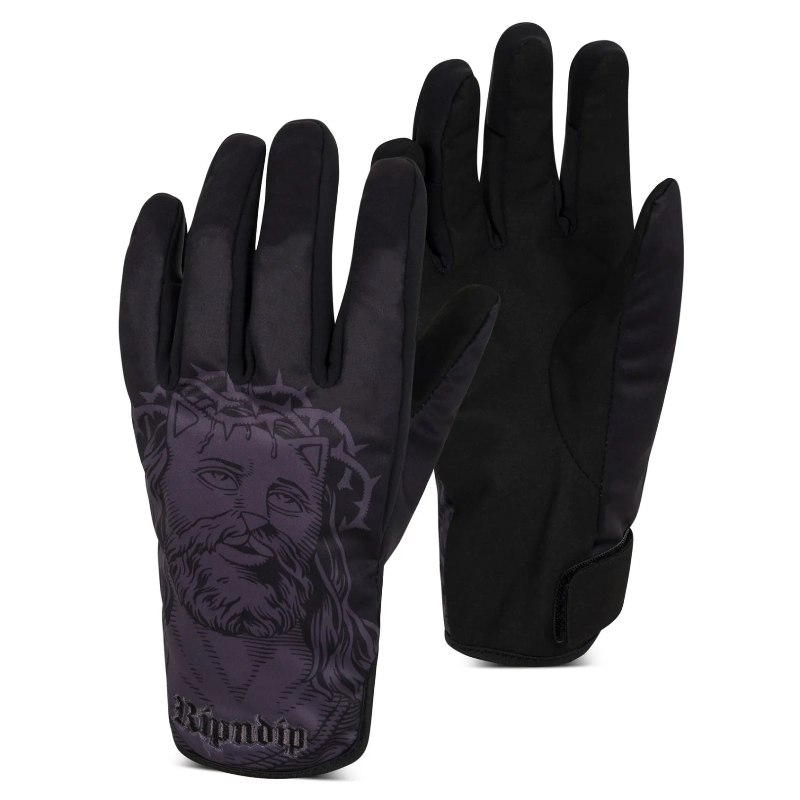 Lord Savior Snow Gloves (Black)<Ripndip Sale