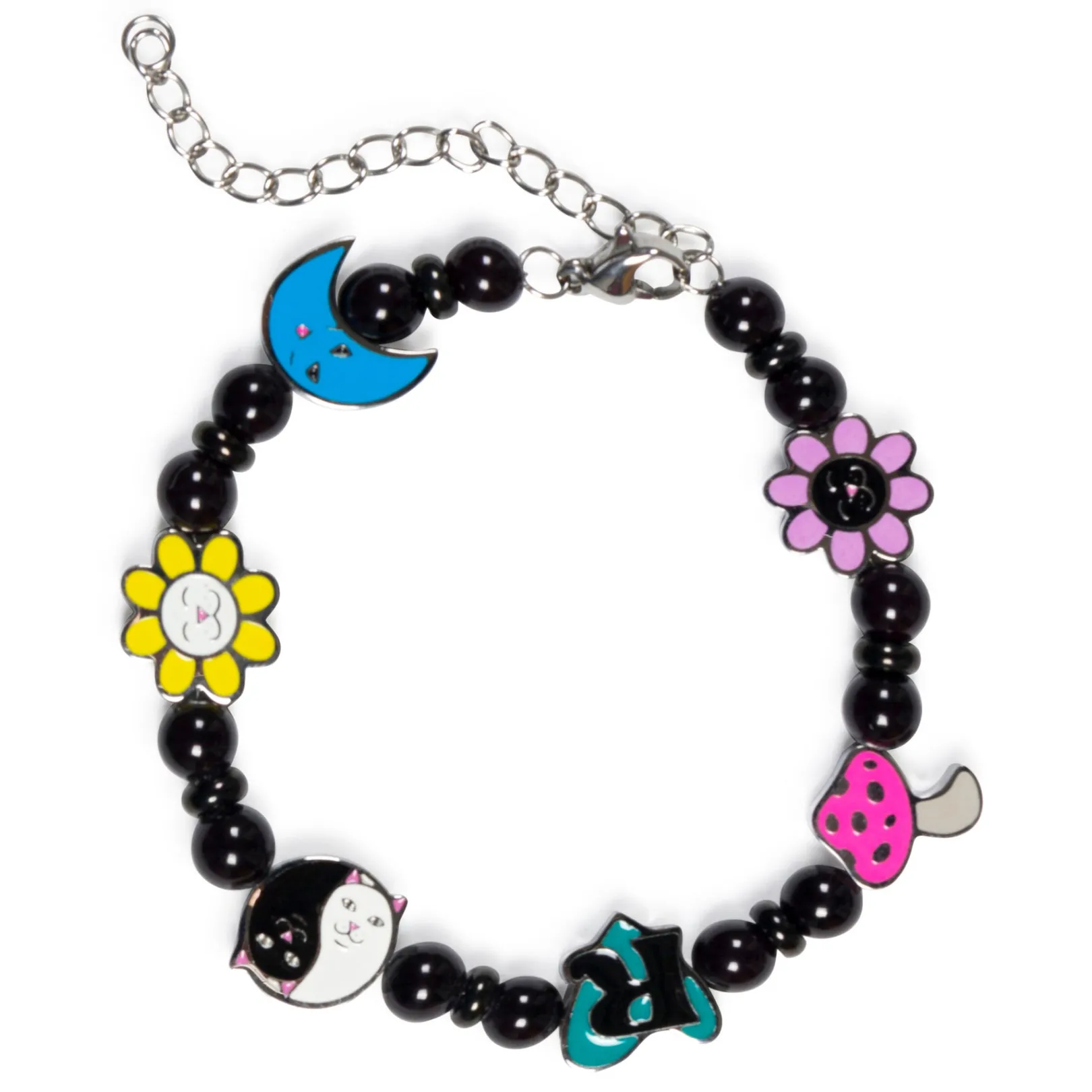 Lucky Charms Bracelet (Black)<Ripndip Clearance