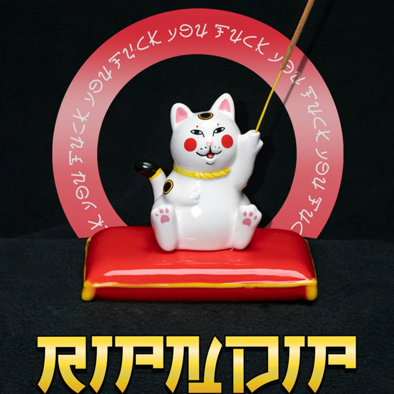 Lucky Nerm Incense Holder (Red)<Ripndip New