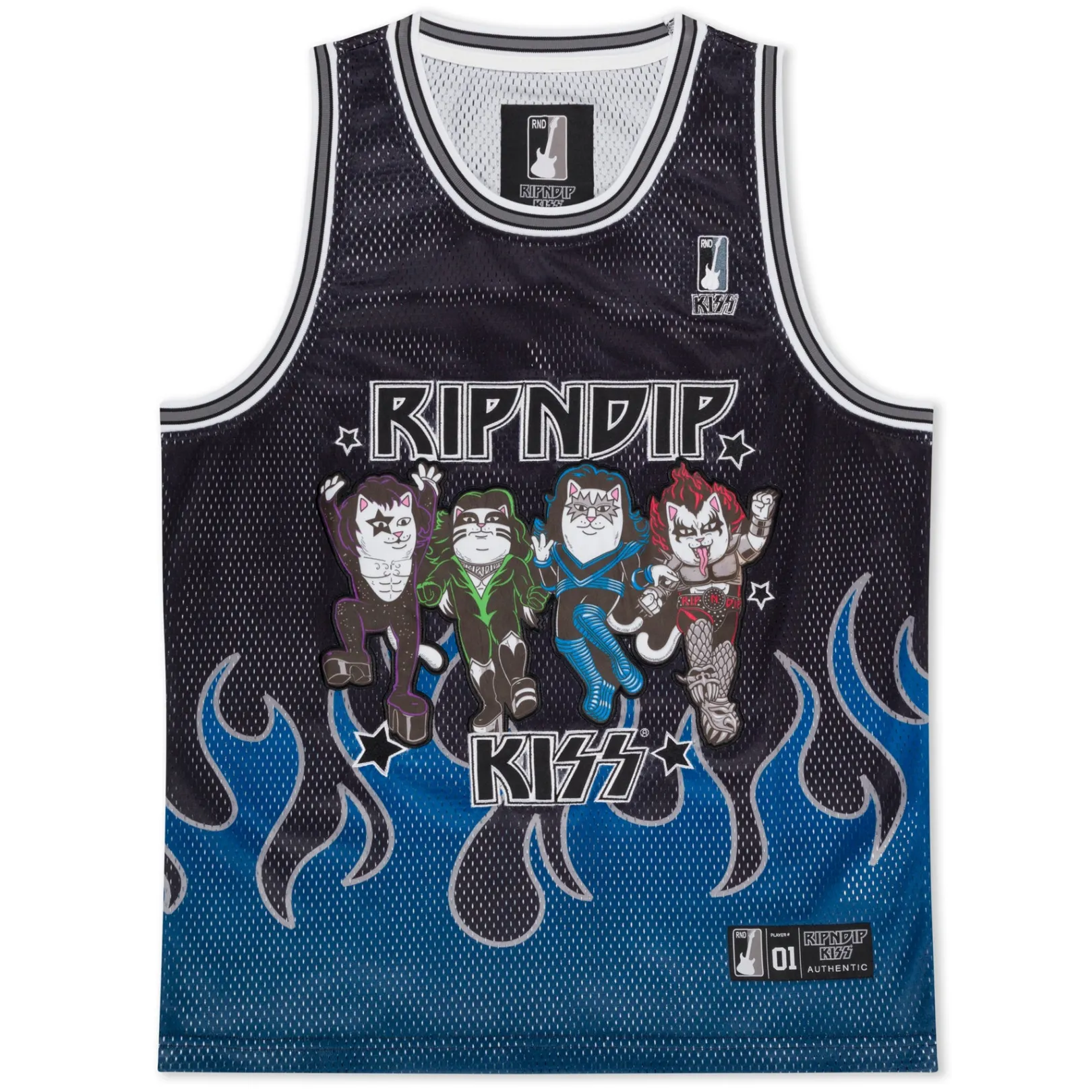 Made For Lovin Basketball Jersey (Black)<Ripndip Best Sale