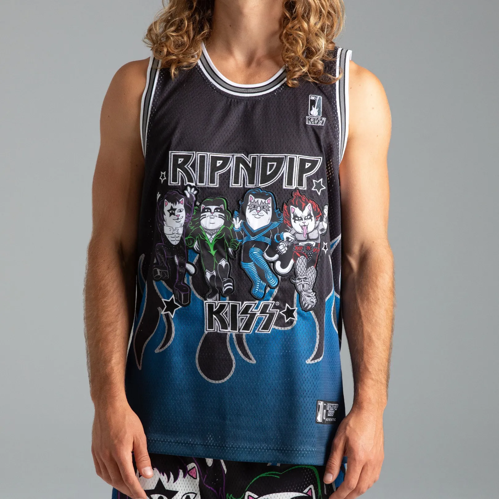 Made For Lovin Basketball Jersey (Black)<Ripndip Best Sale