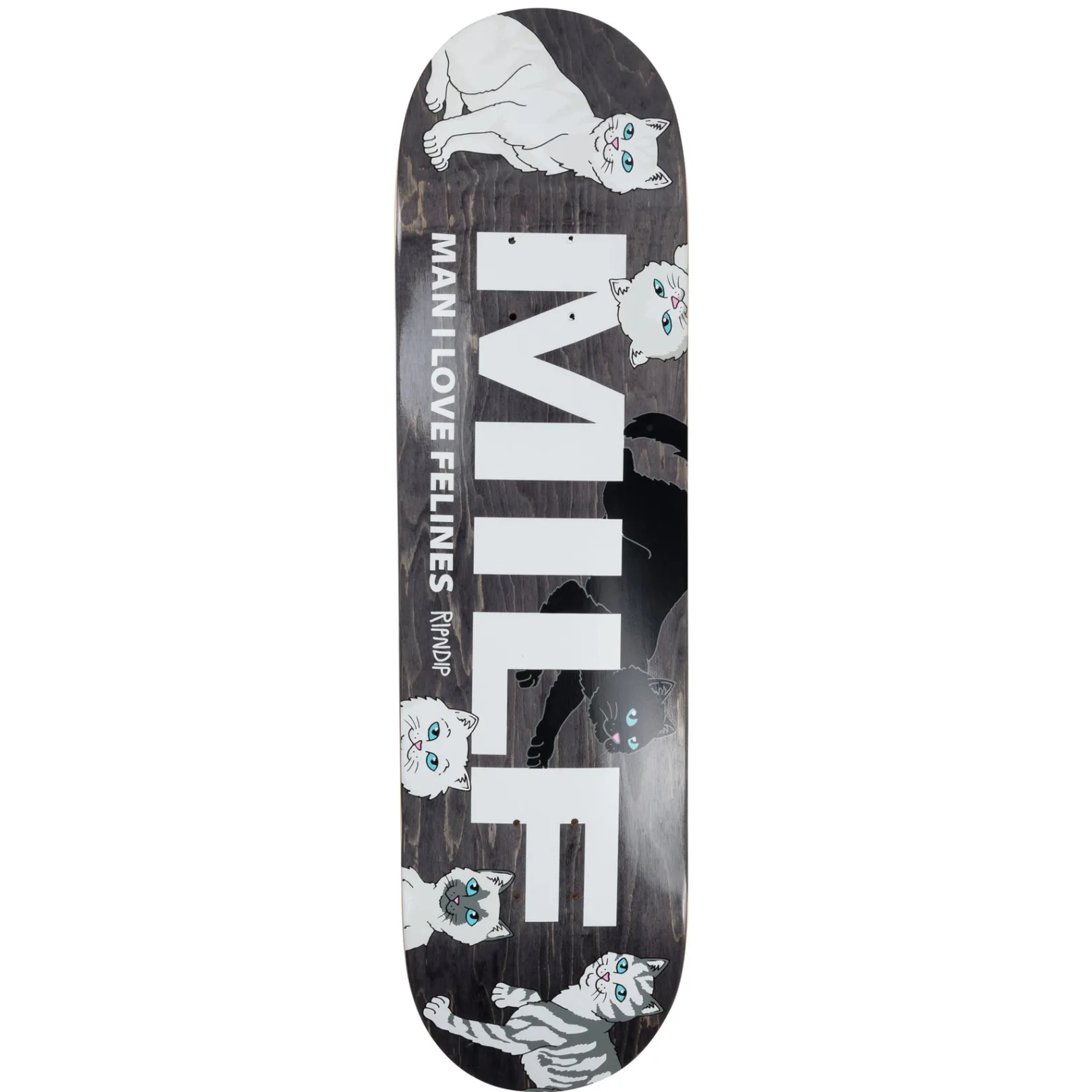 Man I Love Felines Board (Black)<Ripndip Hot