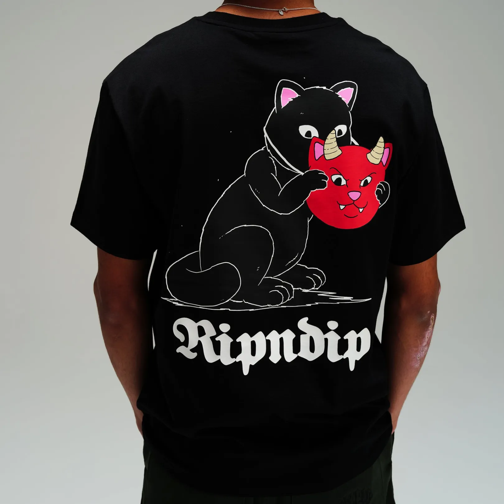 Masked Jerm Tee (Black)<Ripndip Discount