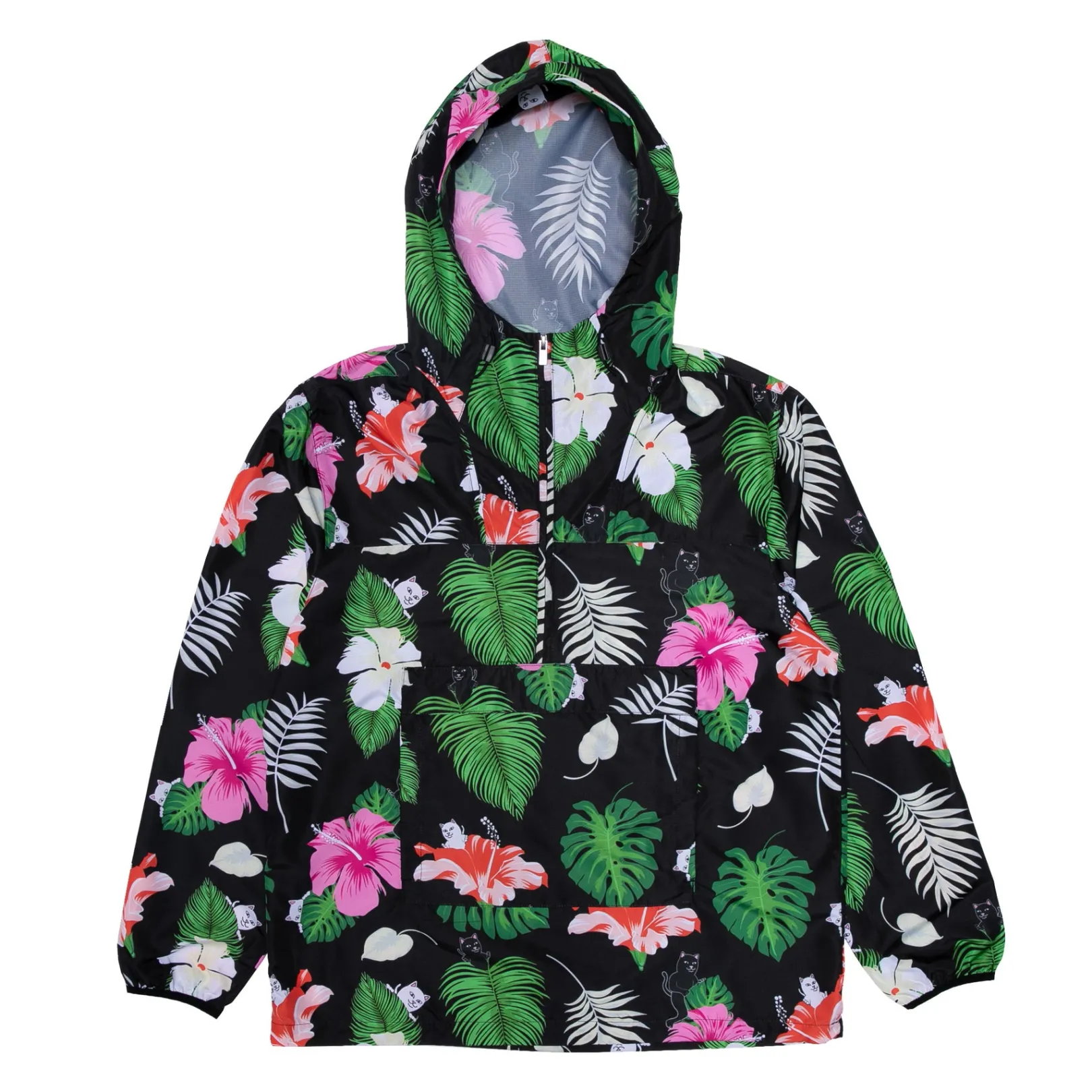 Maui Nerm Packable Anorak Jacket (Black)<Ripndip Clearance