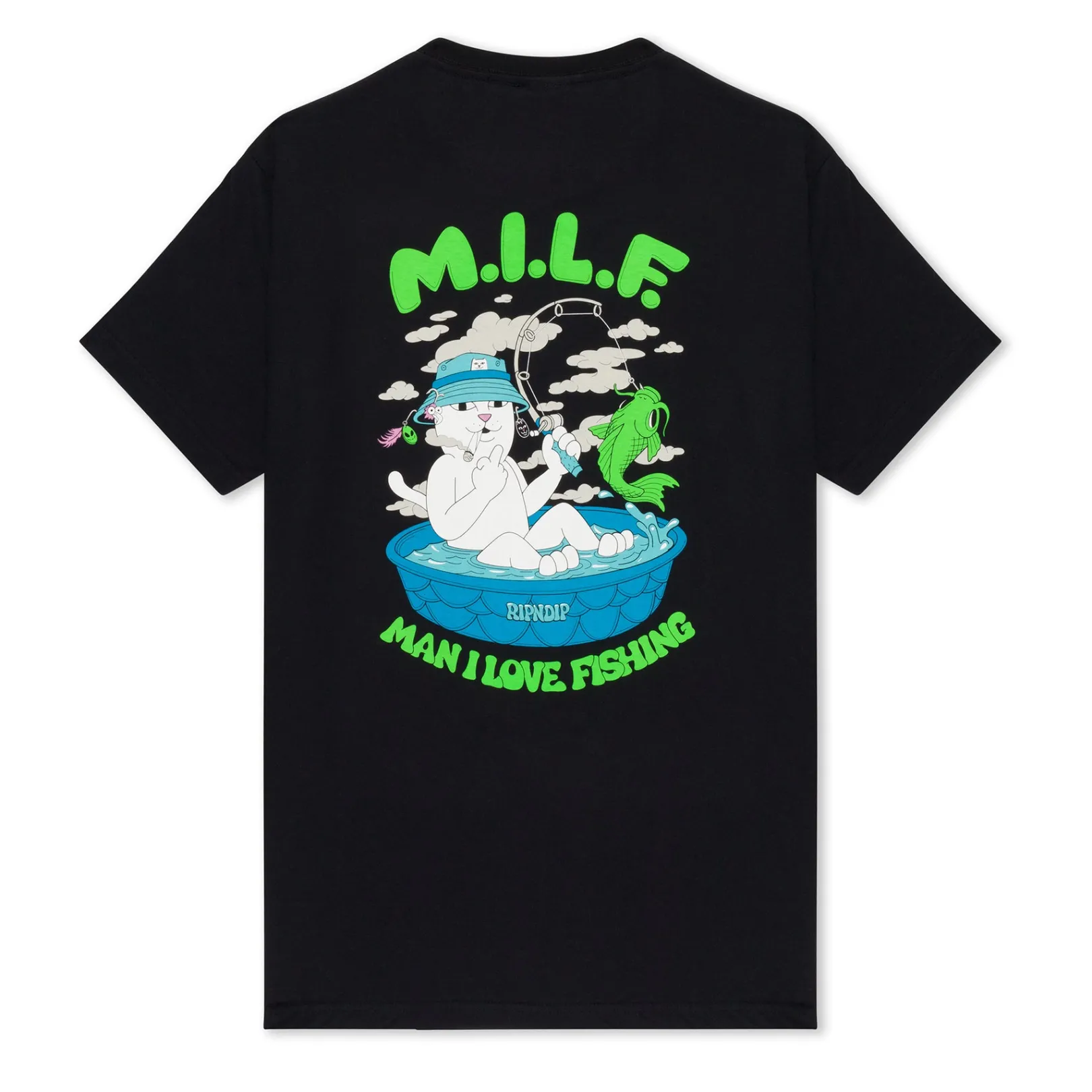 MILF Tee (Black)<Ripndip Best