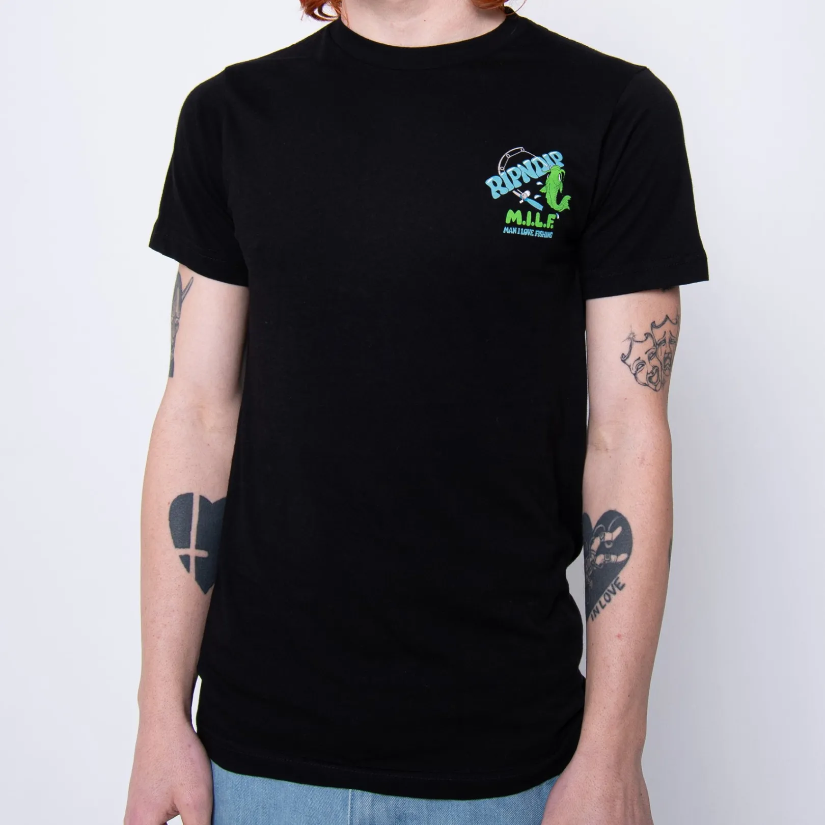 MILF Tee (Black)<Ripndip Best