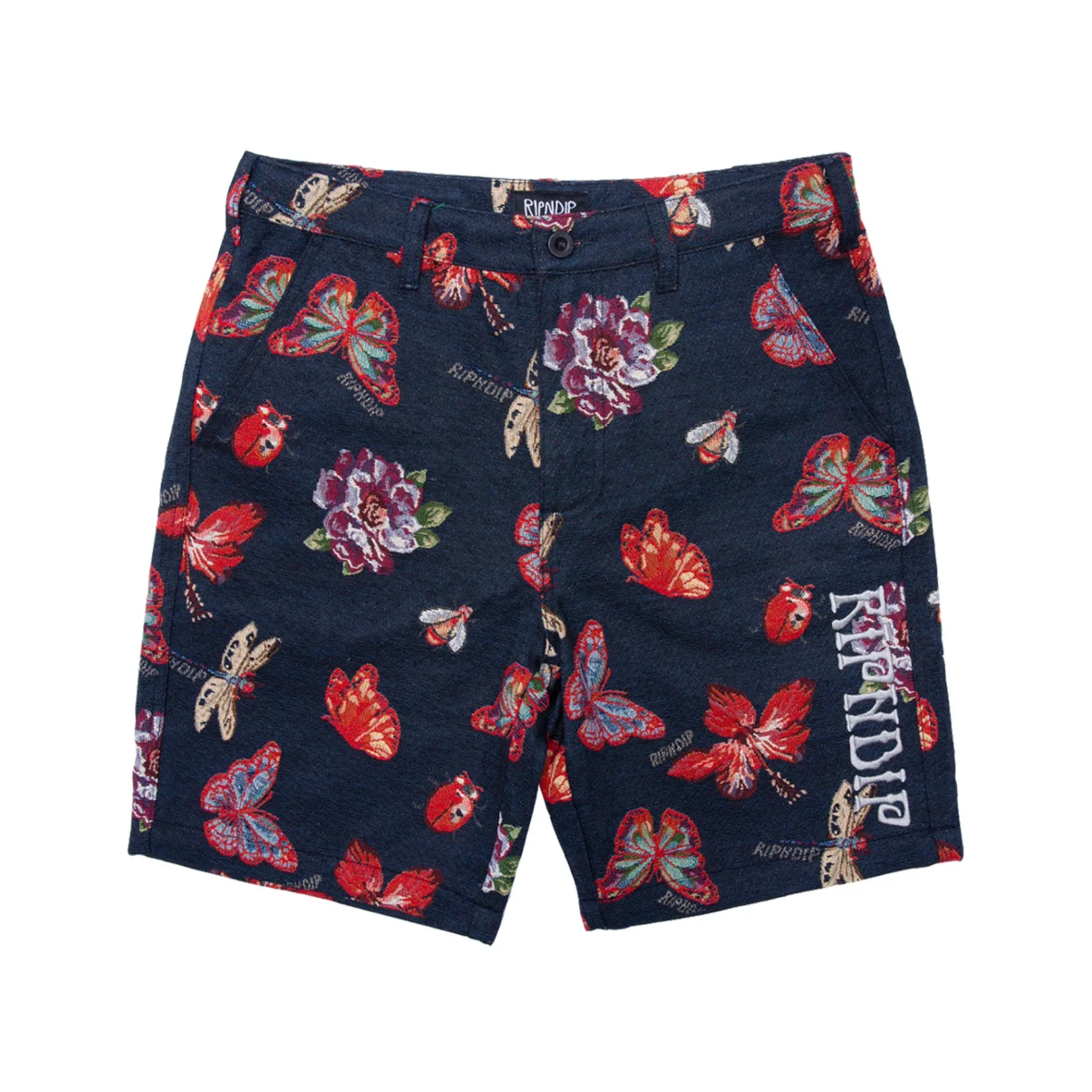 Monarch Butterfly Shorts (Black)<Ripndip Clearance